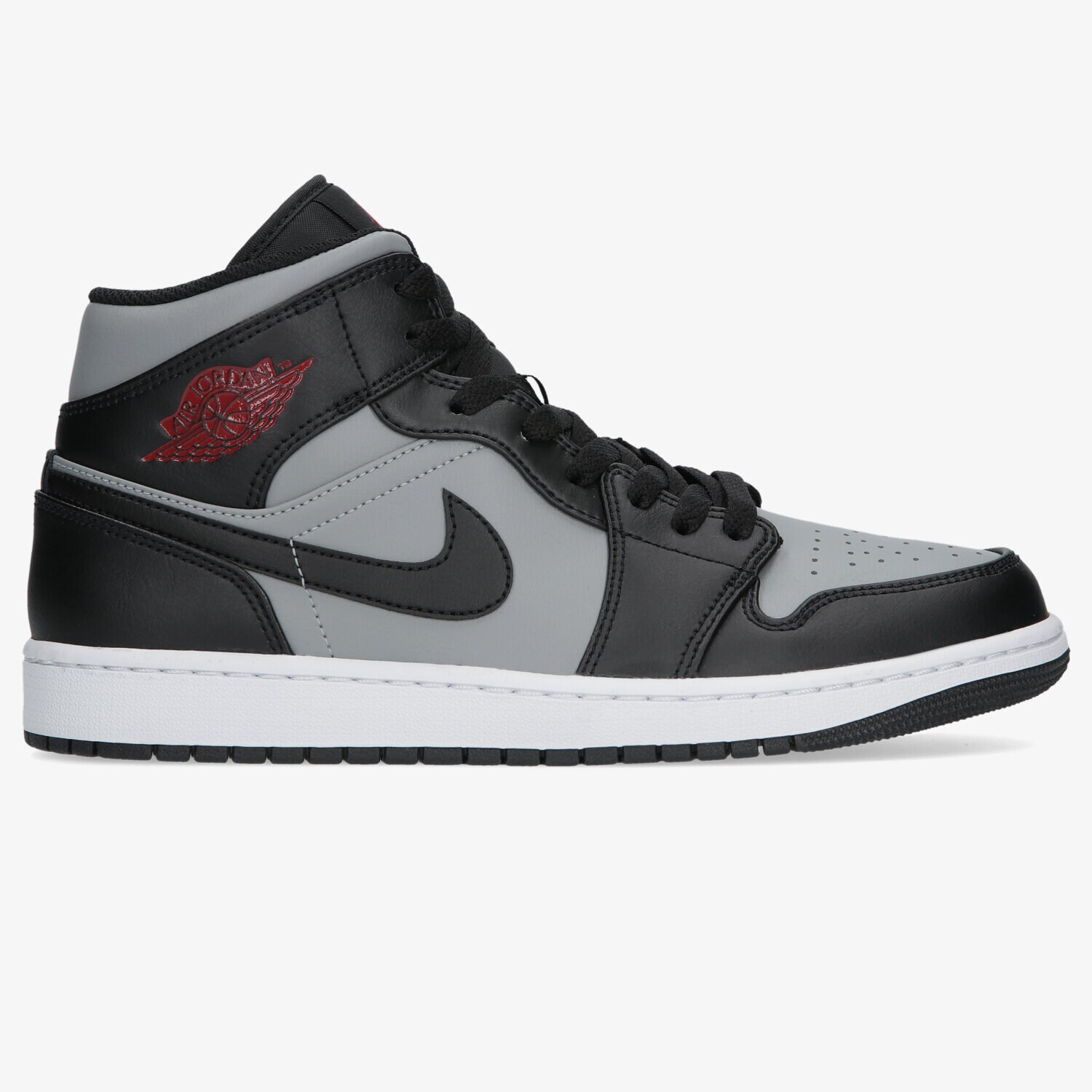 pánské tenisky AIR JORDAN 1 MID  554724-096 ŠEDÁ
