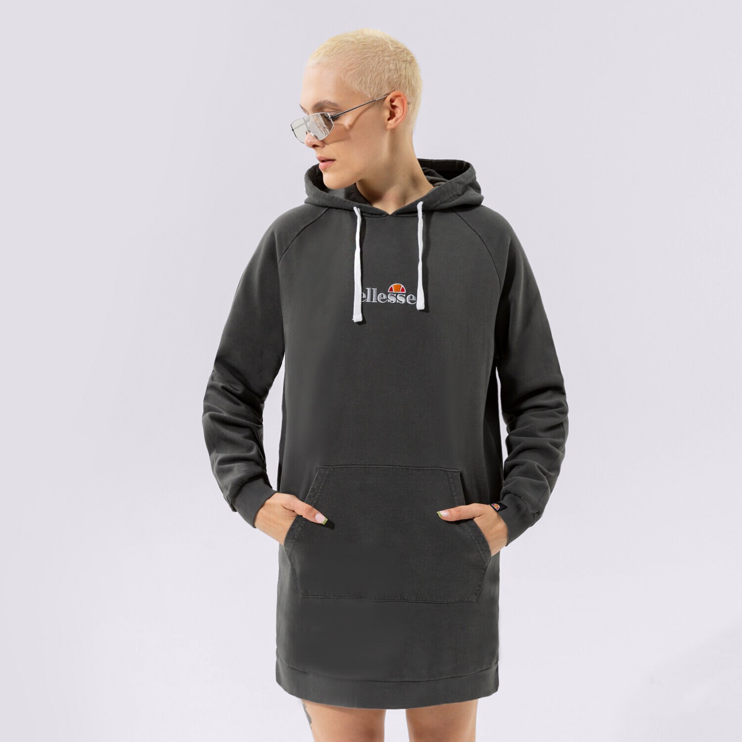dámská mikina ELLESSE MIKINA S KAPUCÍ TRIPHALADRESS BLK SGK13152011 ČERNÁ