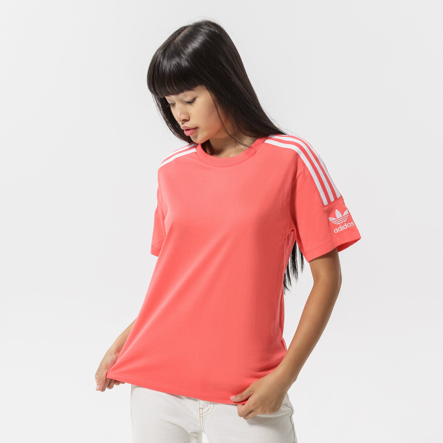 dámské tričko ADIDAS TRIČKO TIGHT TEE HF7455 RŮŽOVÁ