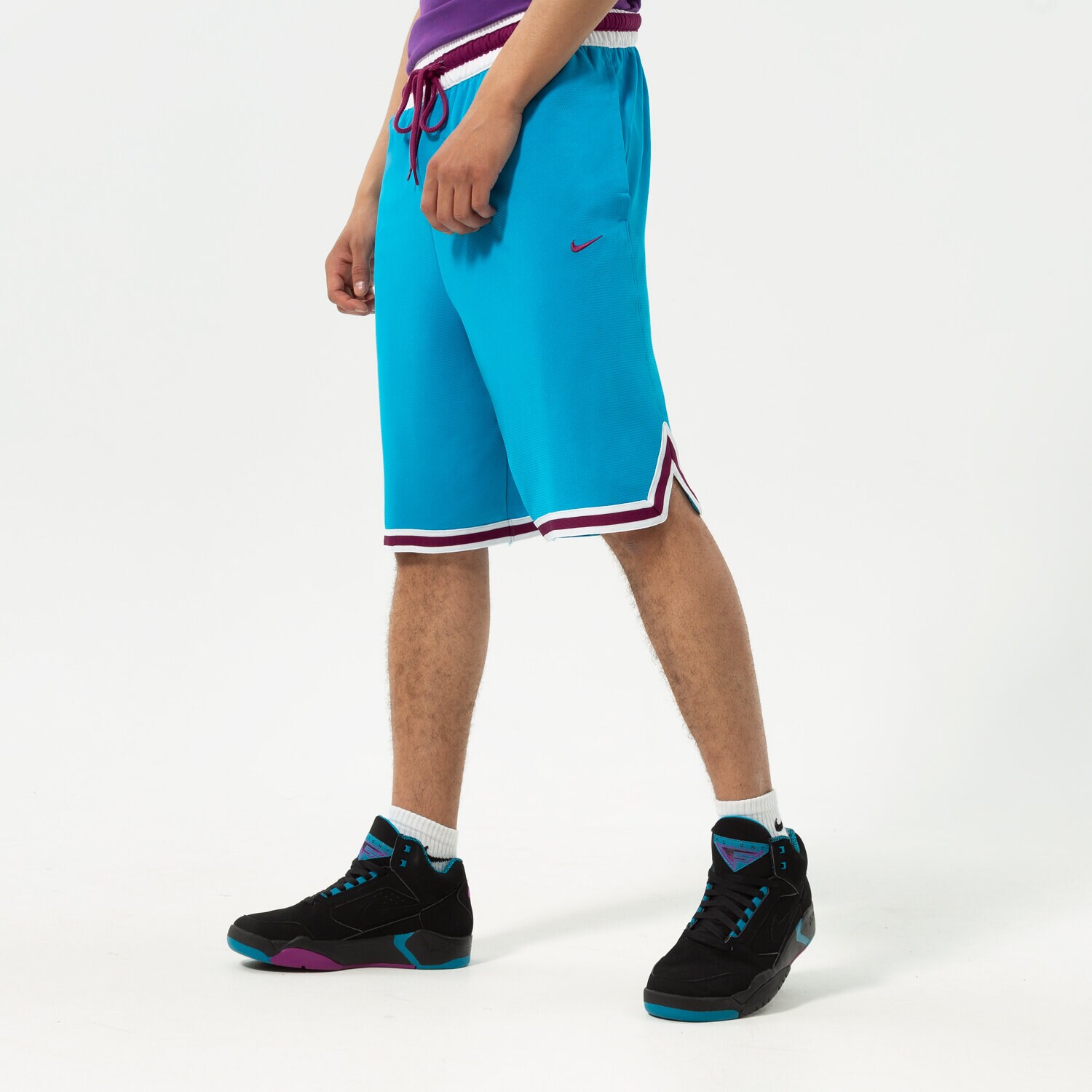 pánské kraťasy NIKE ŠORTKY  M NK DF DNA SHORT M2Z NBA DH7160-446 MODRÁ