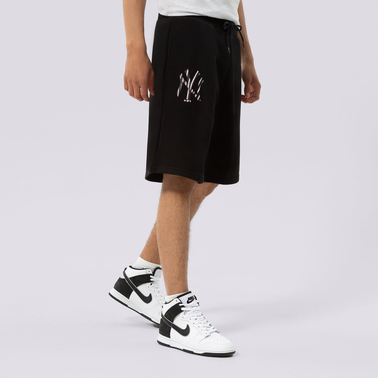 pánské kraťasy NEW ERA ŠORTKY  MLB SEA INFILL TEAM NYY BLK 13083942 ČERNÁ