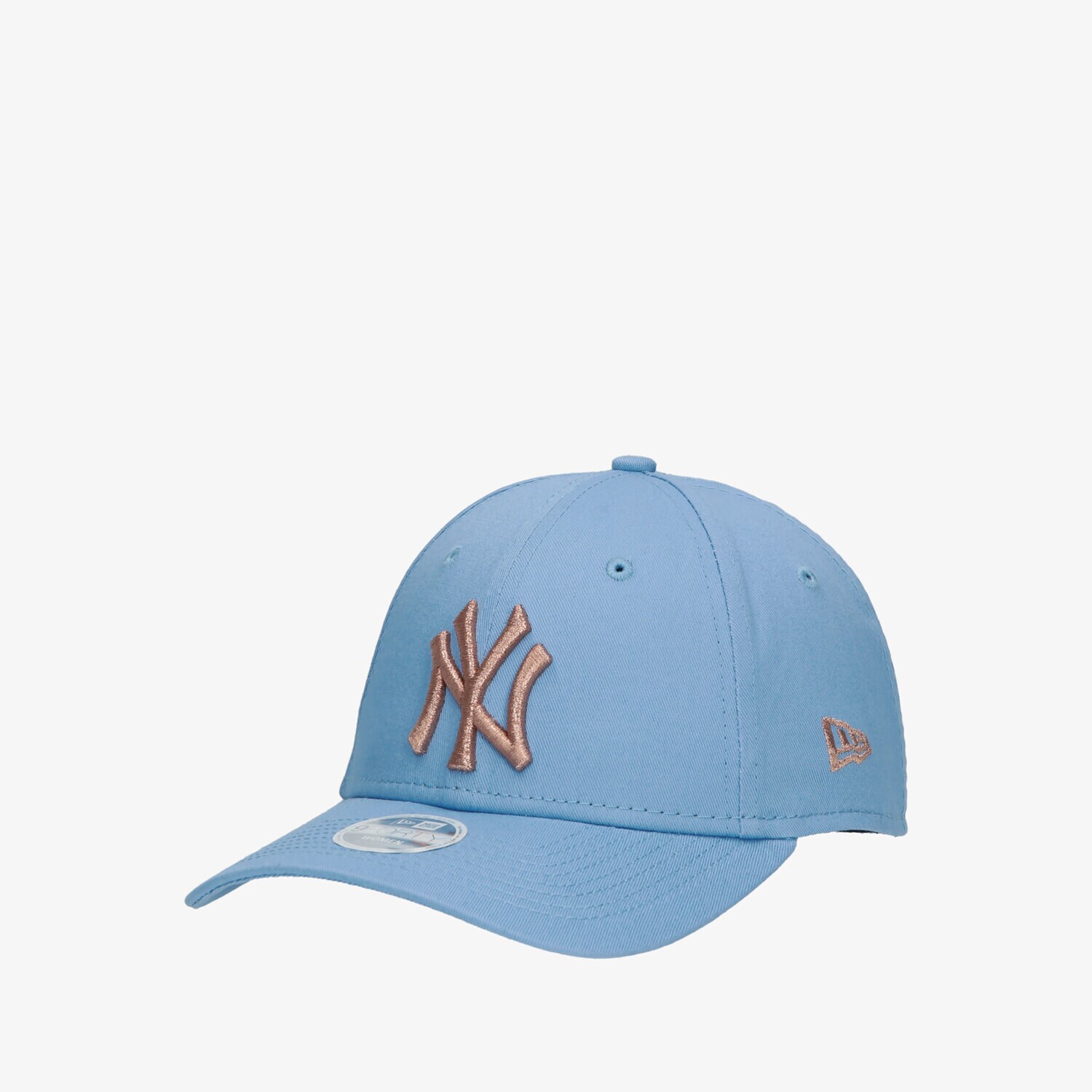 dámská kšiltovka NEW ERA ČEPICE WMNS MET LOGO 940 NYY SKY NEW YORK YANKEES SK 60240622 MODRÁ