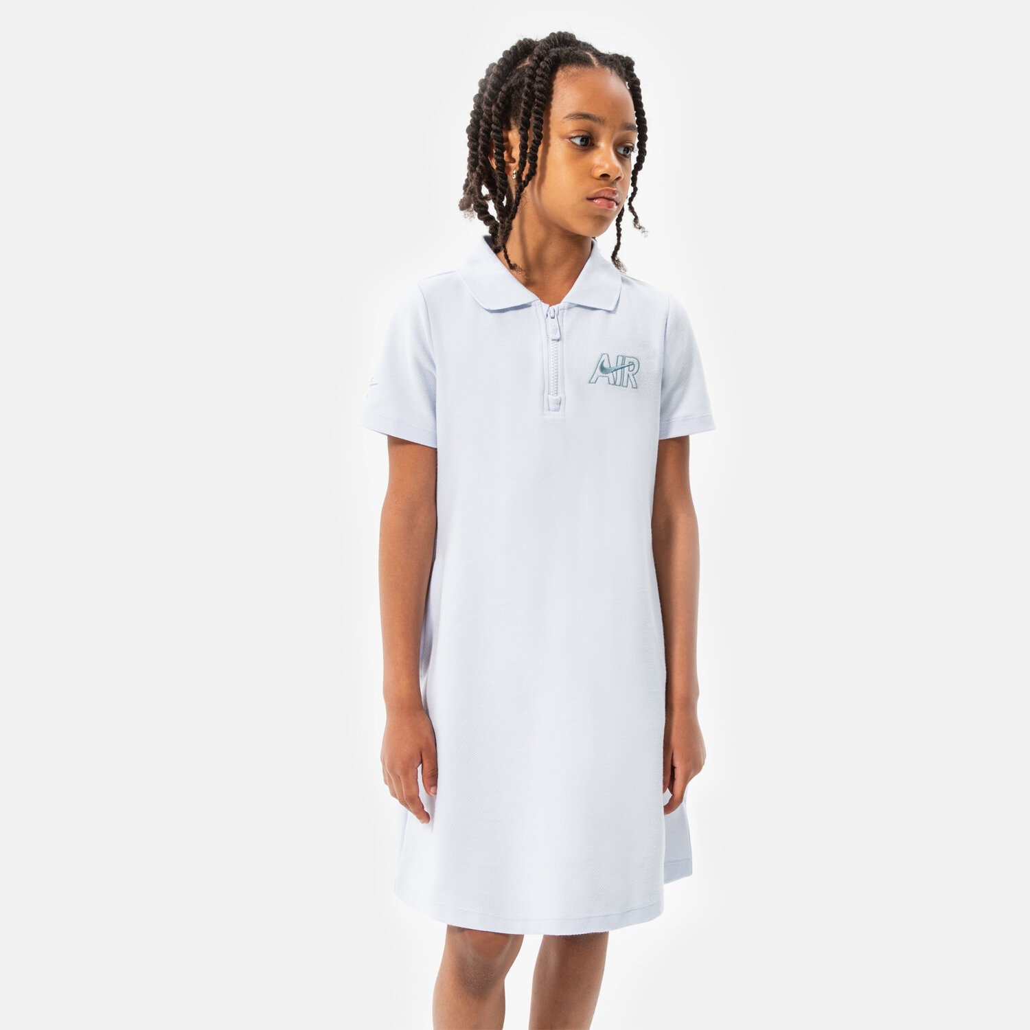 NIKE ŠATY G NSW AIR DRESS GIRL DO7164-085 MODRÁ