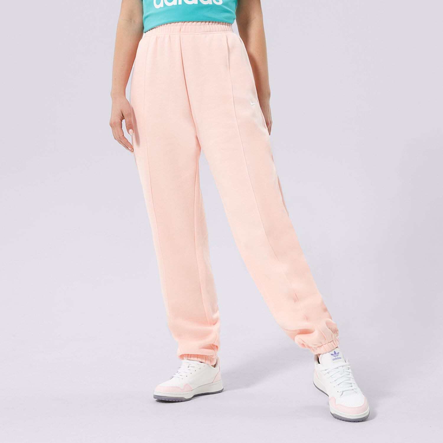 dámské kalhoty NIKE KALHOTY  SPORTSWEAR ESSENTIAL BV4089-610 RŮŽOVÁ