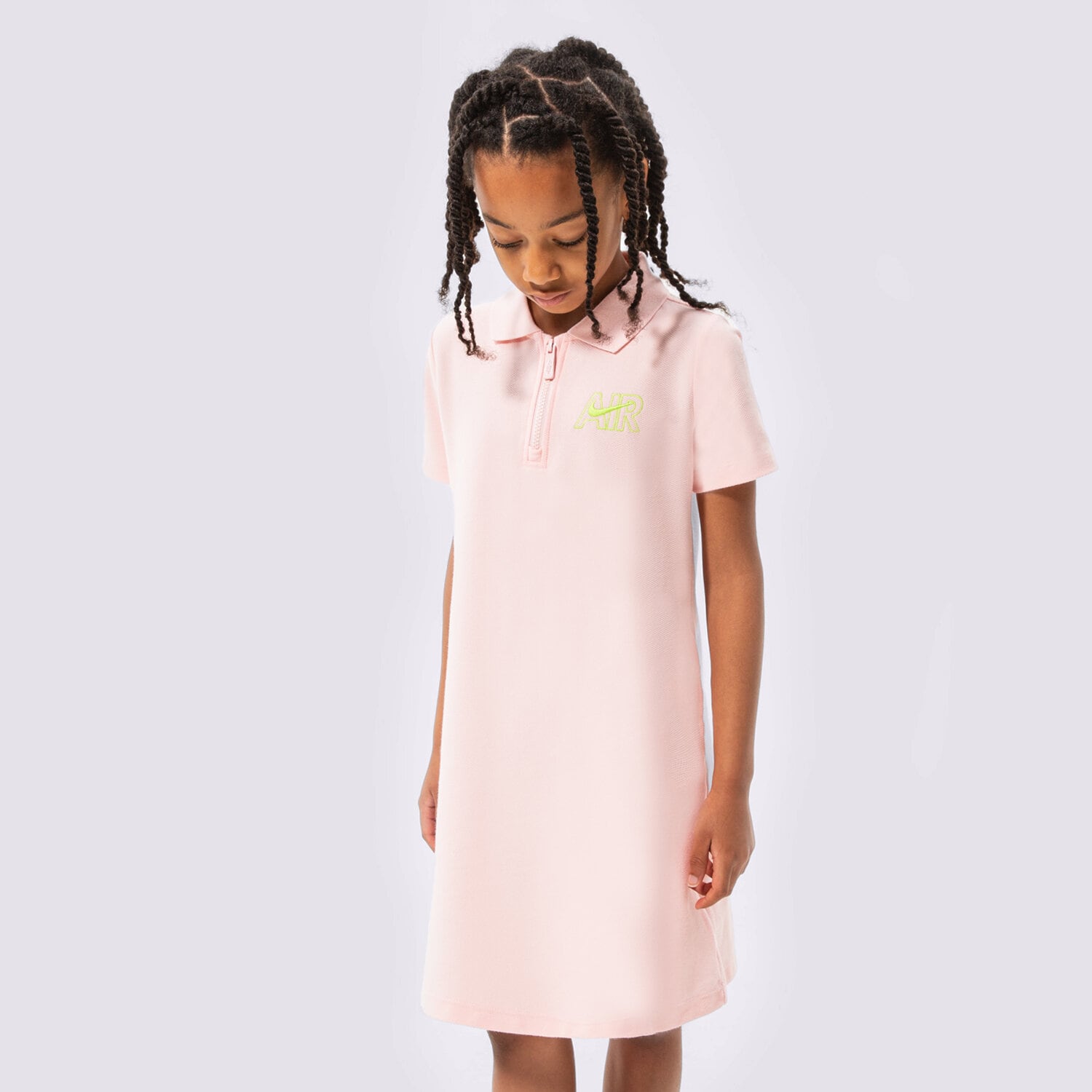 NIKE ŠATY G NSW AIR DRESS GIRL DO7164-610 RŮŽOVÁ