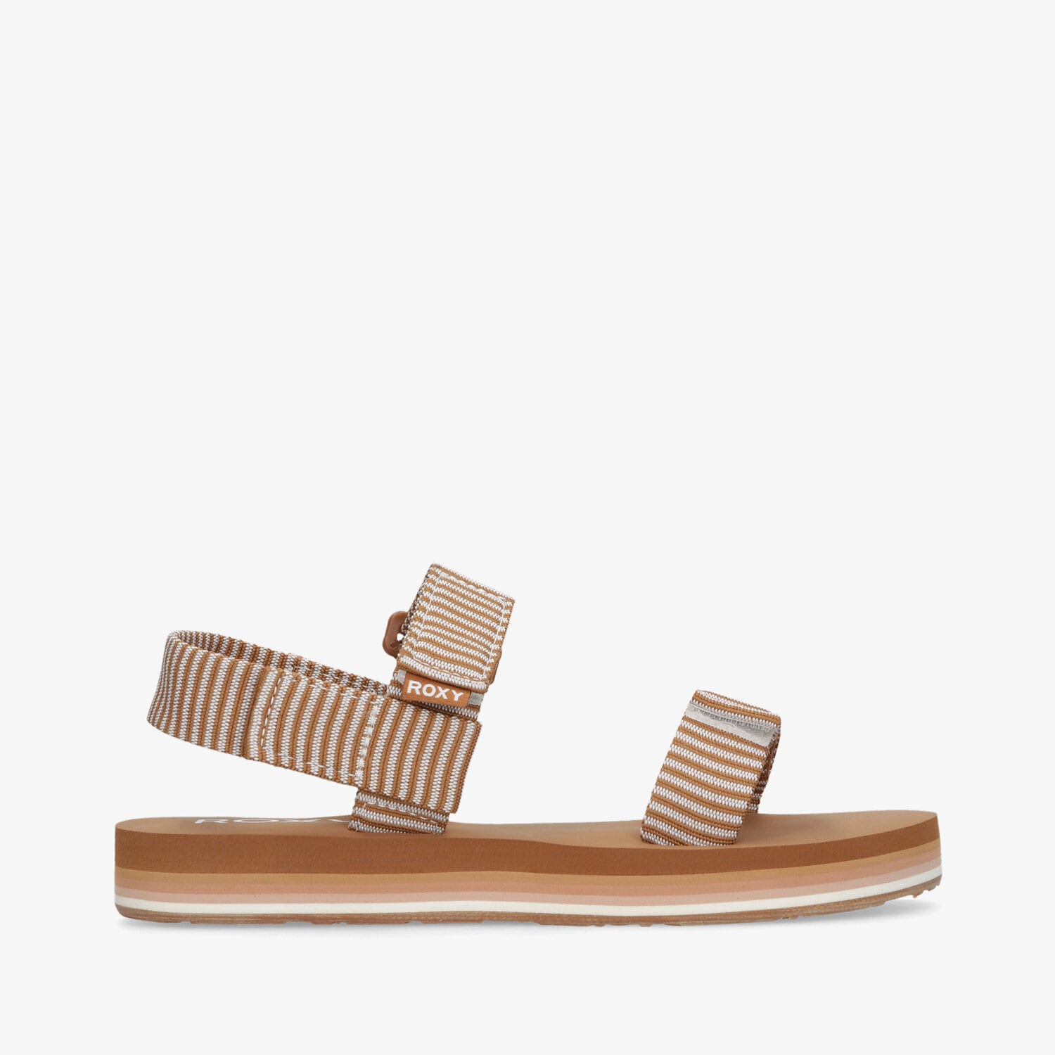 dámské sandály ROXY ROXY CAGE ARJL100930BRW HNĚDÁ