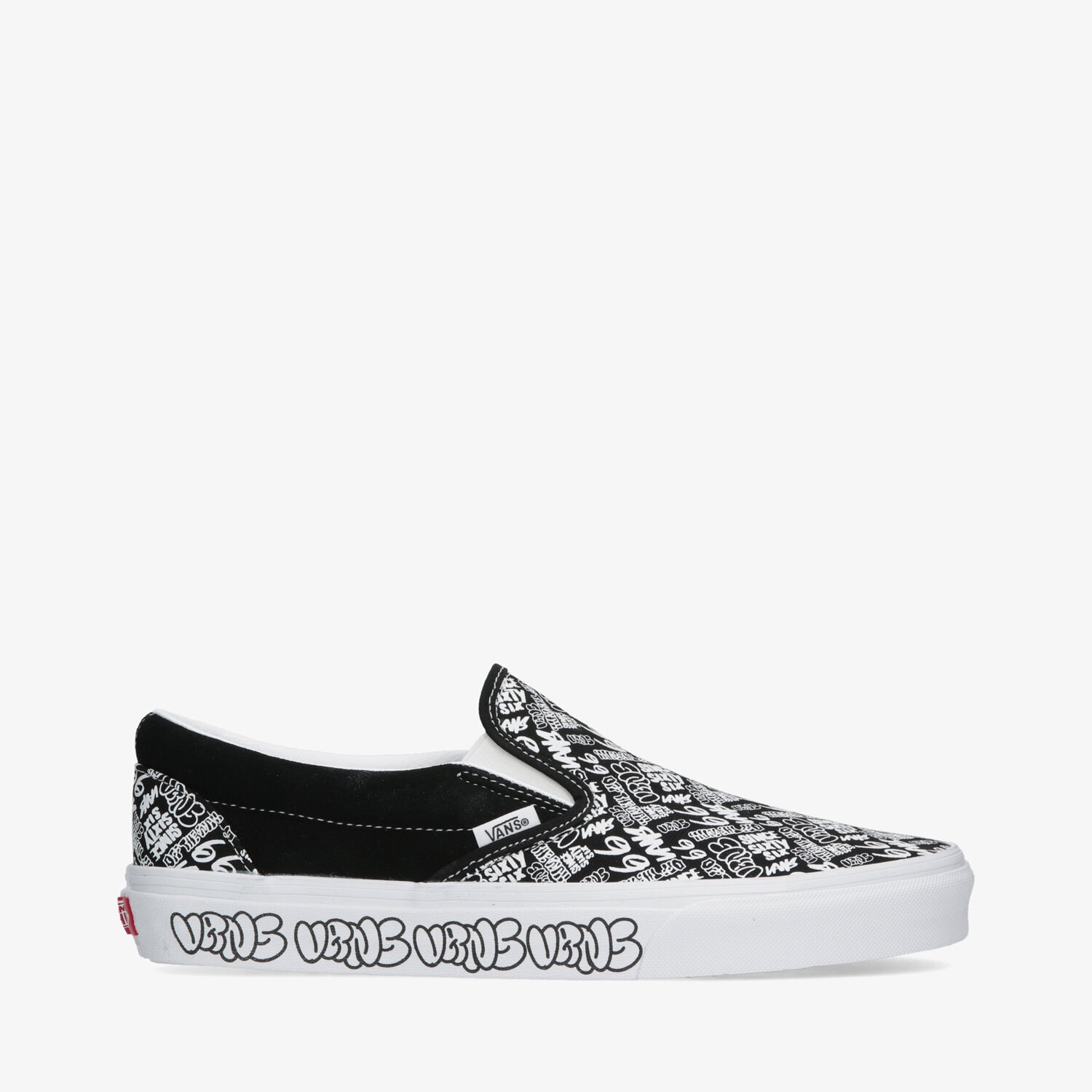 pánské skate boty (skateboardové) VANS UA CLASSIC SLIP-ON VN0A5AO8Y281 ČERNÁ