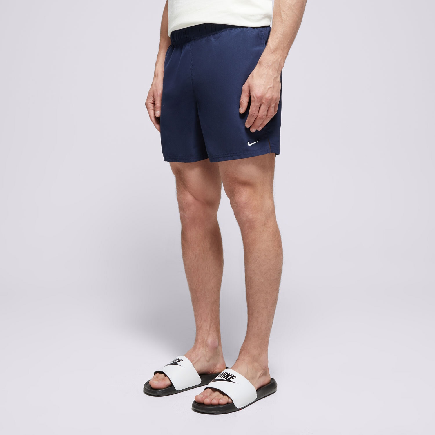 pánské kraťasy NIKE SWIM ŠORTKY  ESSENTIAL 5" NESSA560-440 TMAVOMODRÁ