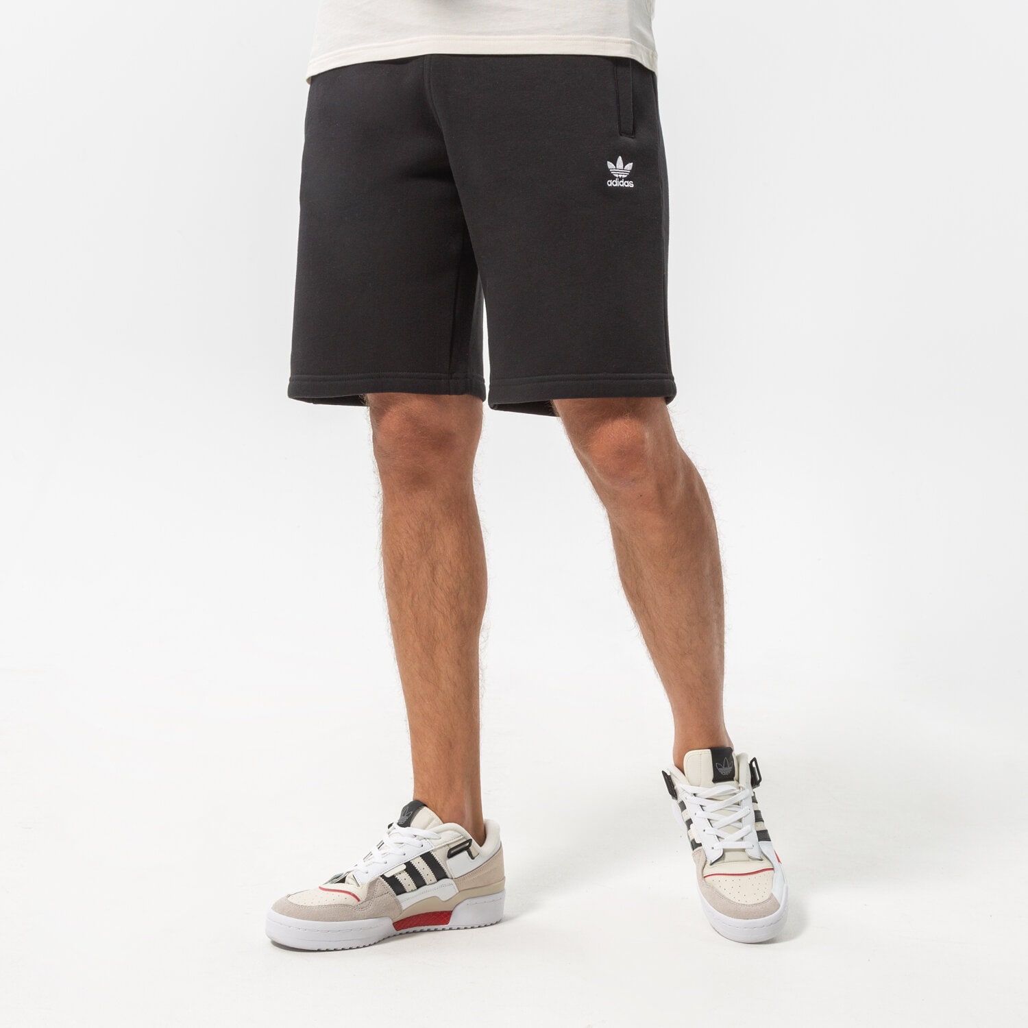 pánské kraťasy ADIDAS ŠORTKY  ADICOLOR ESSENTIALS TREFOIL H34681 ČERNÁ
