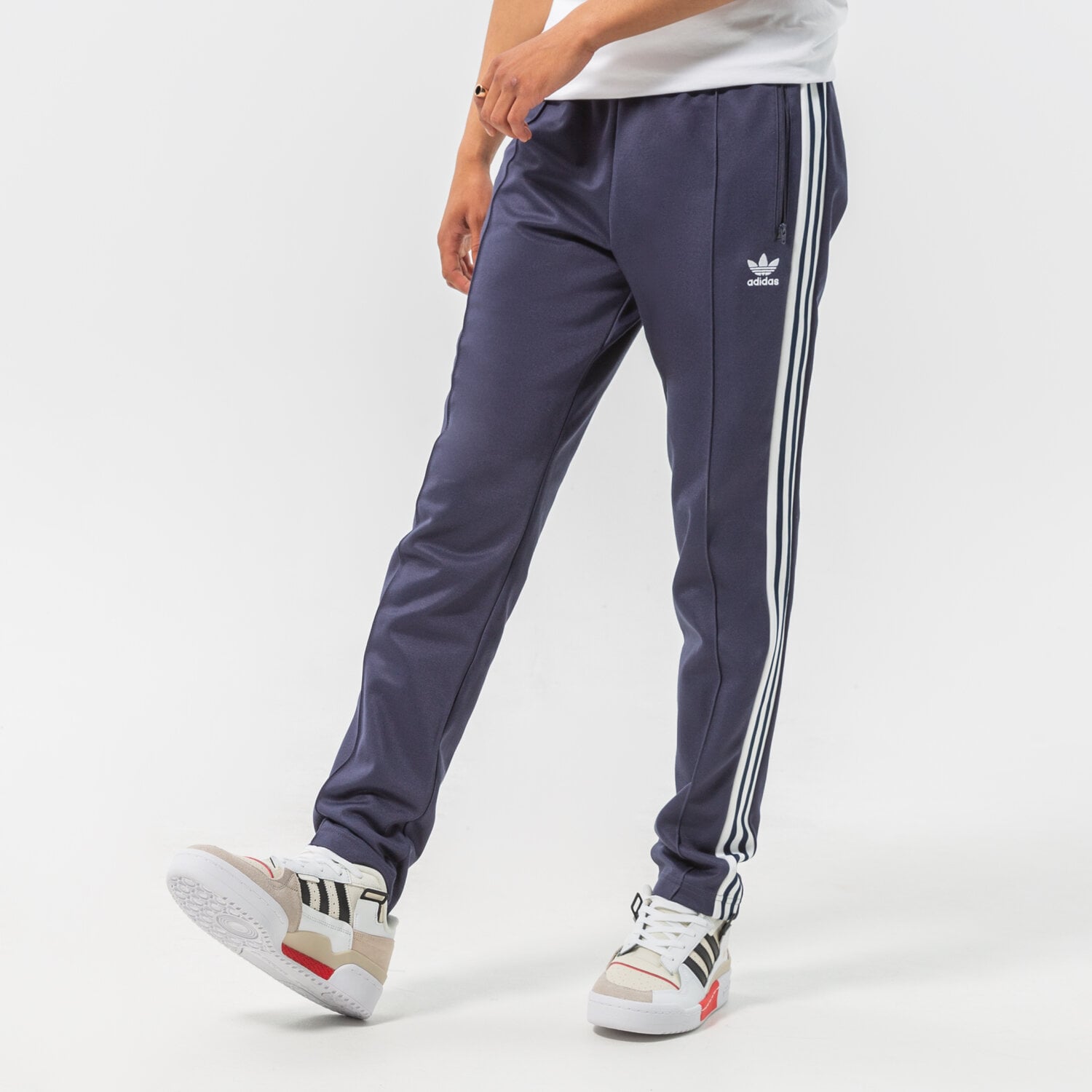 pánské kalhoty ADIDAS KALHOTY  BECKENBAUER TP HB9439 ČERNÁ