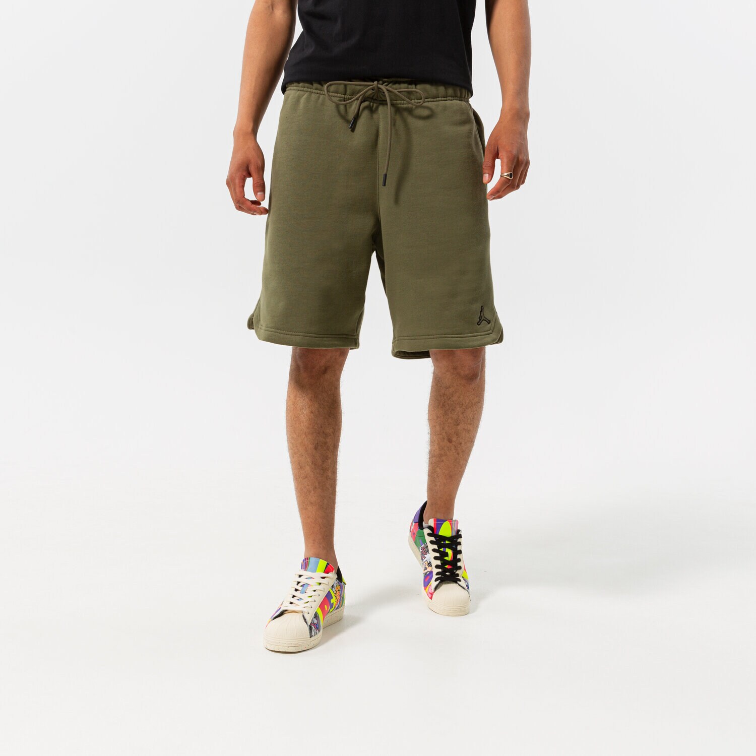 pánské kraťasy JORDAN ŠORTKY  M J ESS FLC SHORT DA9826-222 KHAKI
