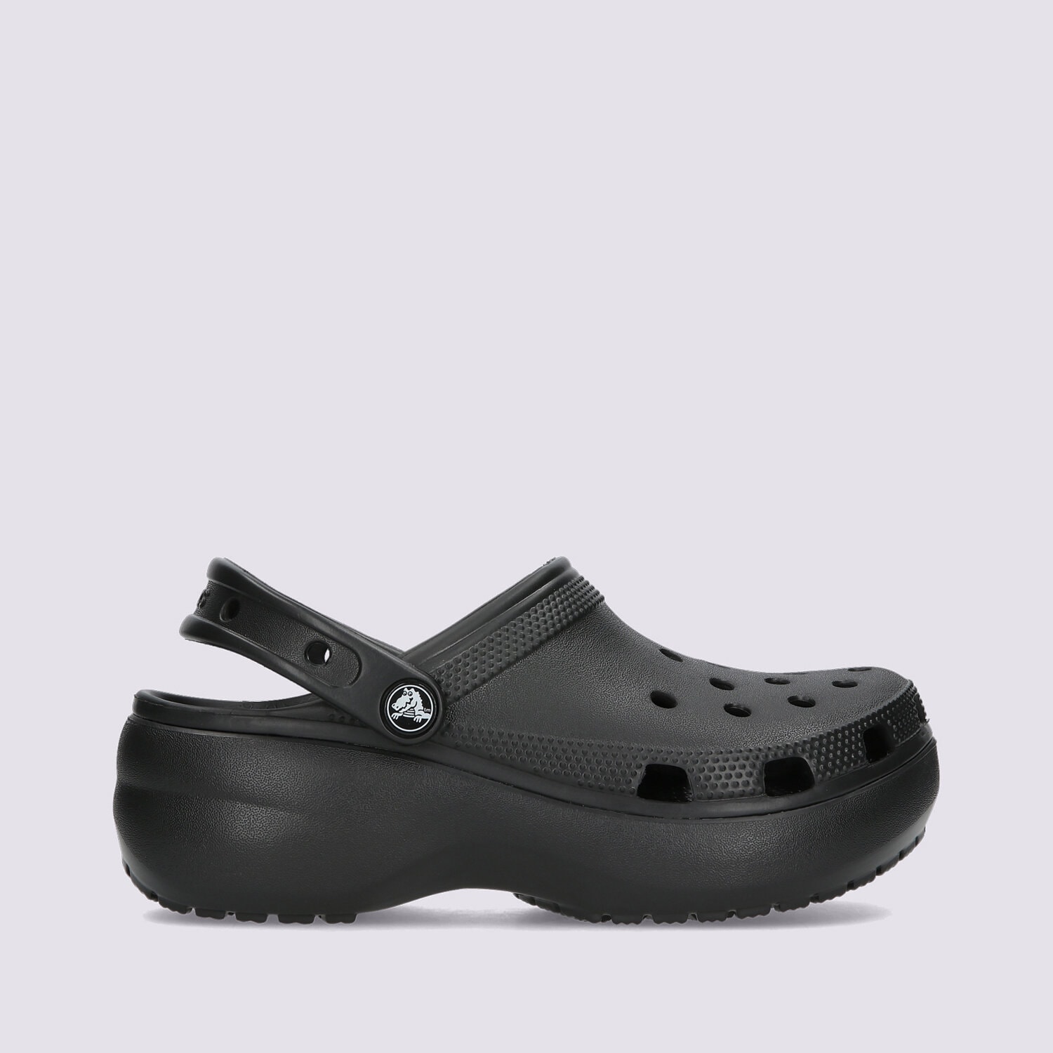 CROCS CLASSIC PLATFORM CLOG W 206750001 ČERNÁ