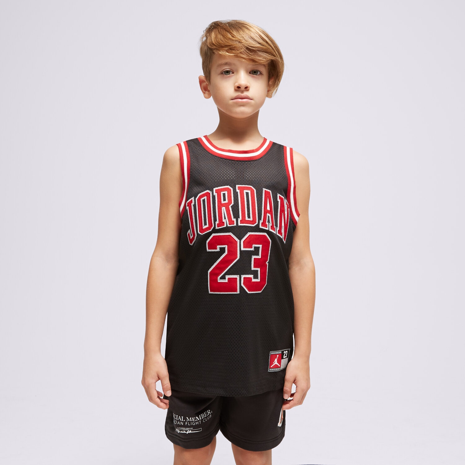 JORDAN TOP JORDAN 23 JERSEY BOY 95A773-023 ČERNÁ
