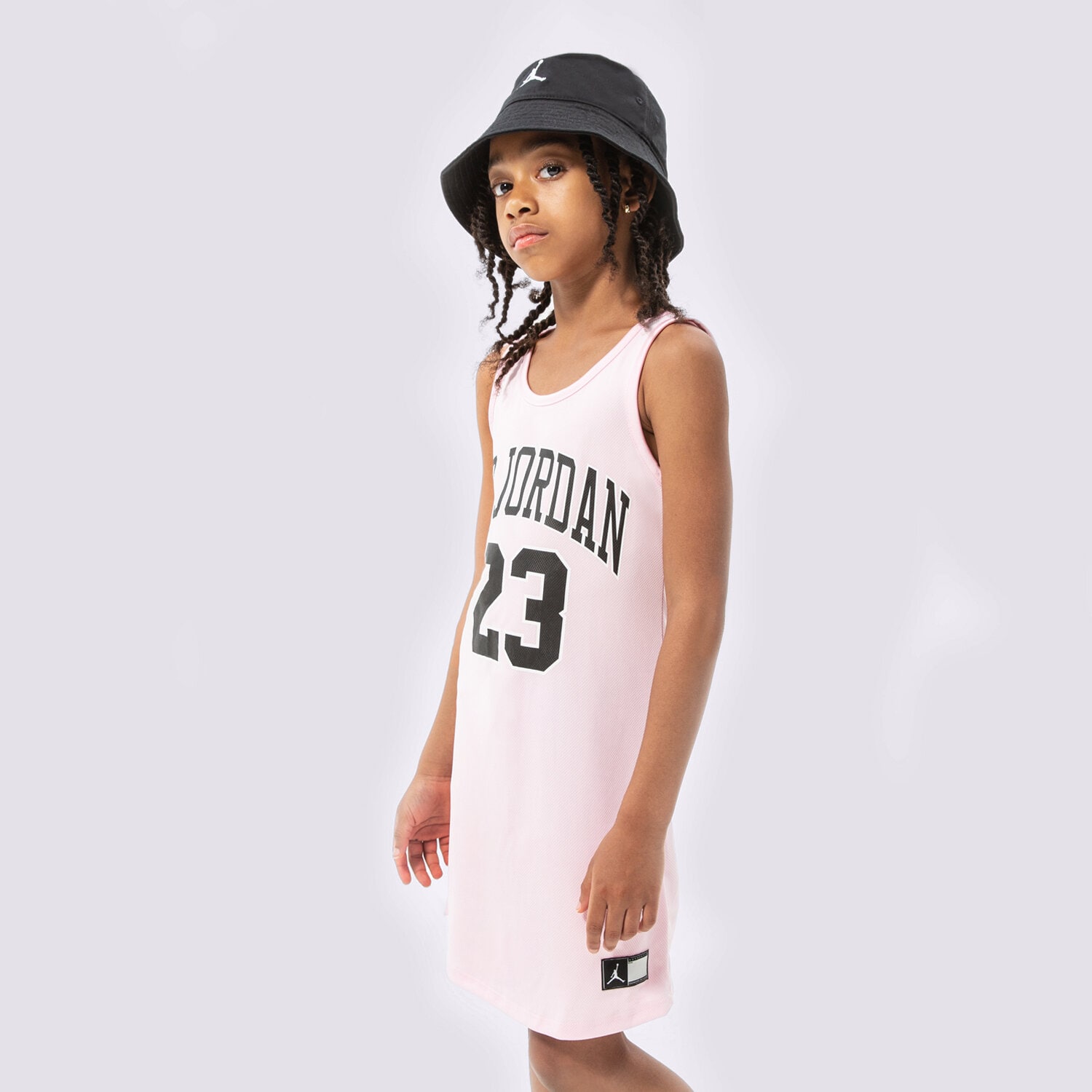 JORDAN ŠATY HBR JERSEY DRESS GIRL 45B320-A9Y RŮŽOVÁ