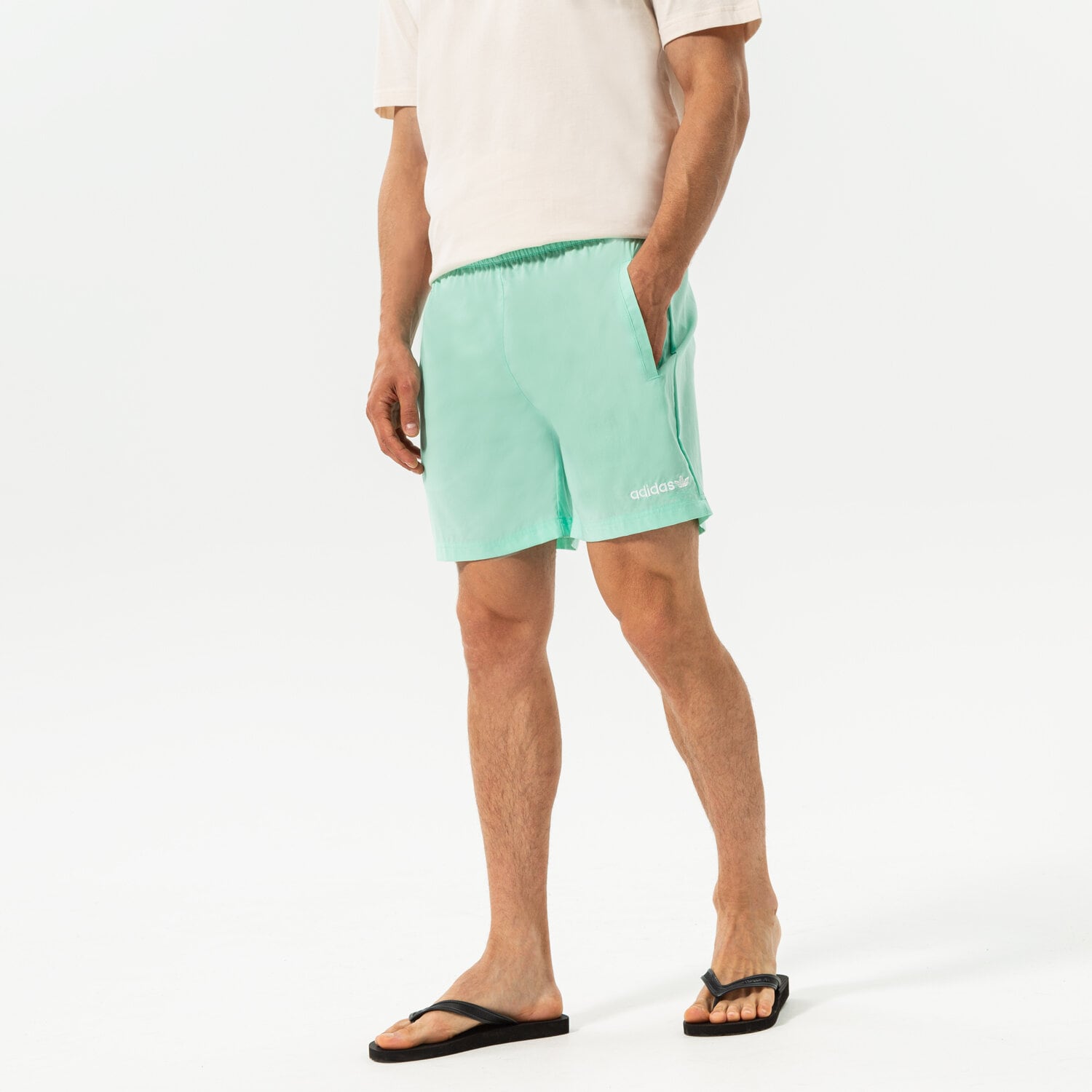 pánské kraťasy ADIDAS ŠORTKY  SWIMSHORT HR7902 MODRÁ