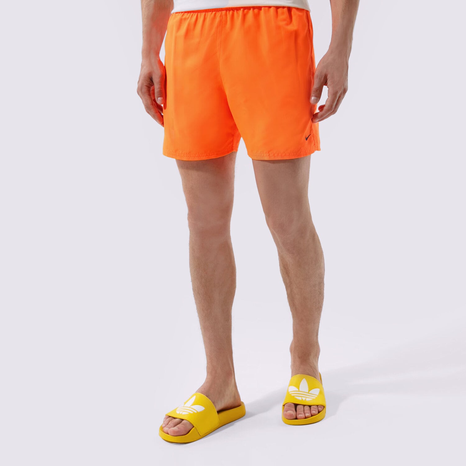 pánské kraťasy NIKE SWIM ŠORTKY  ESSENTIAL 5" NESSA560-822 ORANŽOVÁ