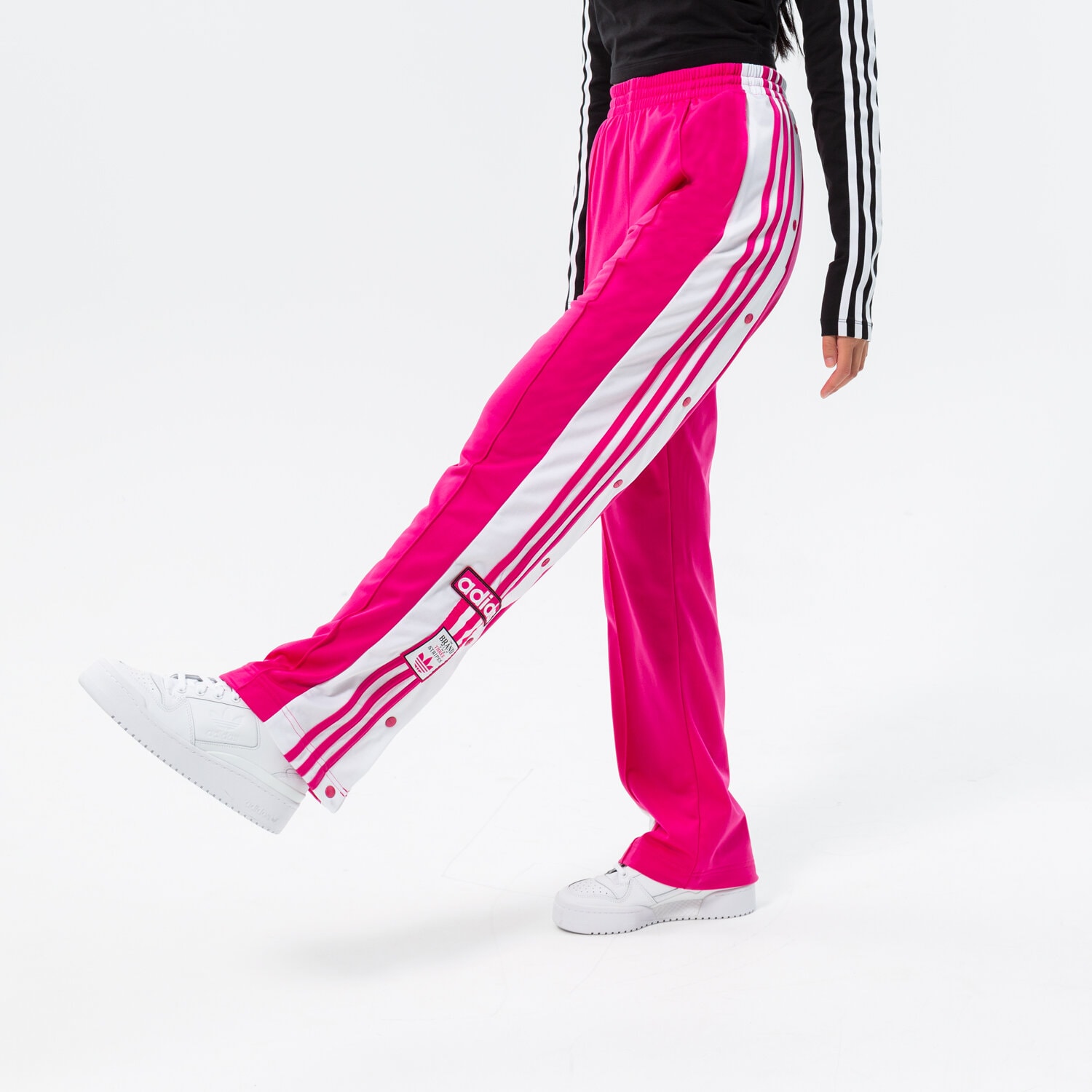dámské kalhoty ADIDAS KALHOTY  ADIBREAK TP HG6224 RŮŽOVÁ