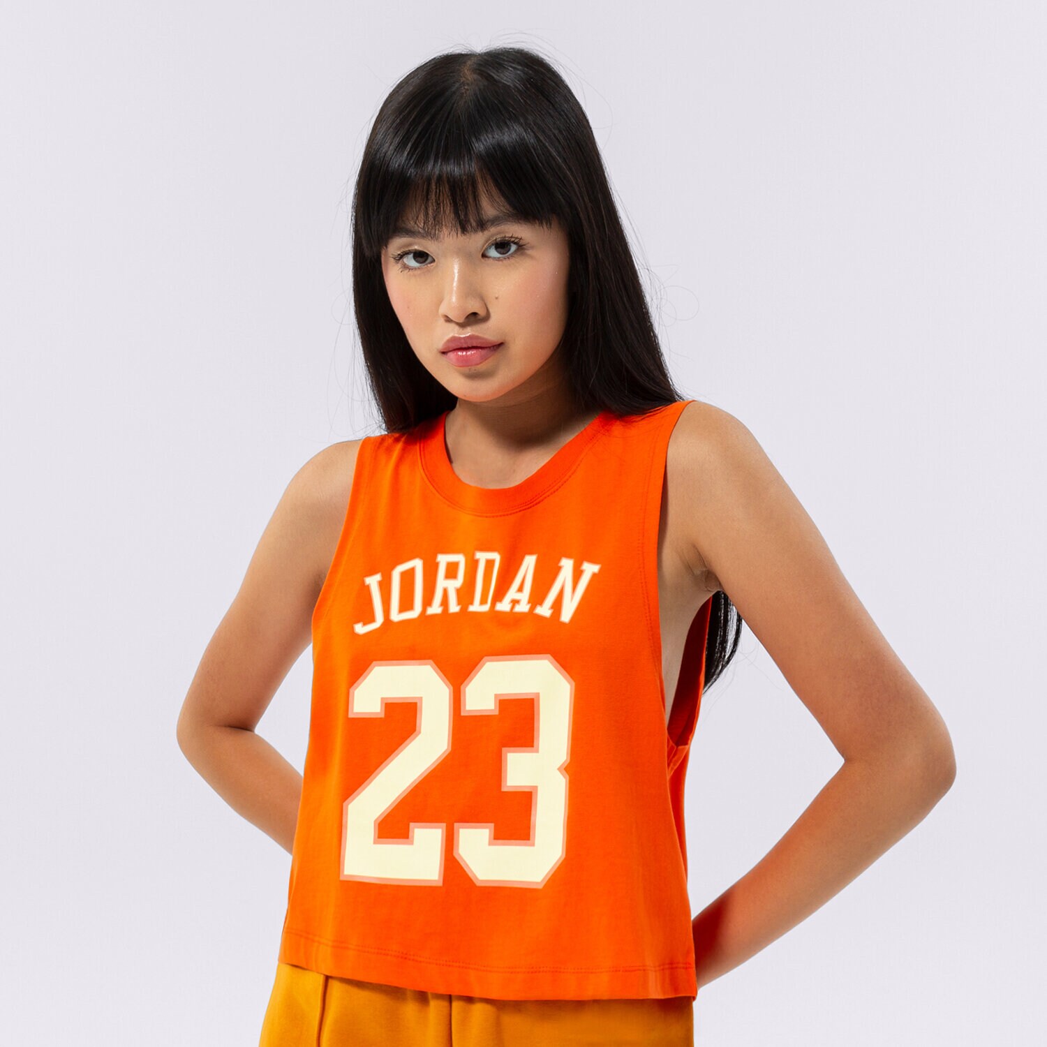 dámské tričko JORDAN TRIČKO W J HERITAGE TOP CORE DO5023-817 ORANŽOVÁ