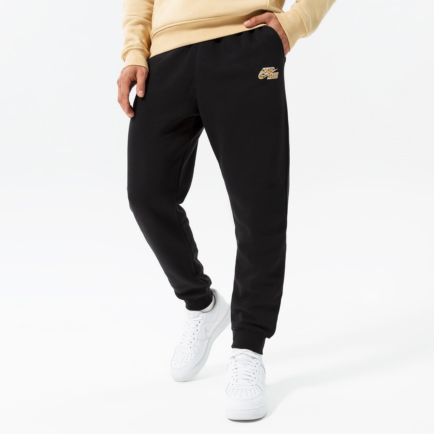 pánské kalhoty JORDAN KALHOTY  M J FLT MVP HBR FLC PANT DQ8100-010 ČERNÁ