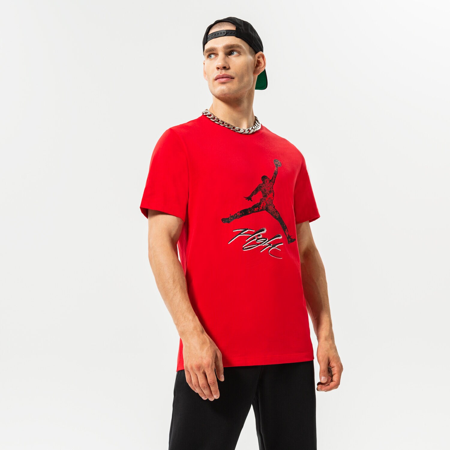 pánské tričko JORDAN TRIČKO M J ESS JUMPMAN SS CREW DQ7376-612 BORDOVÁ