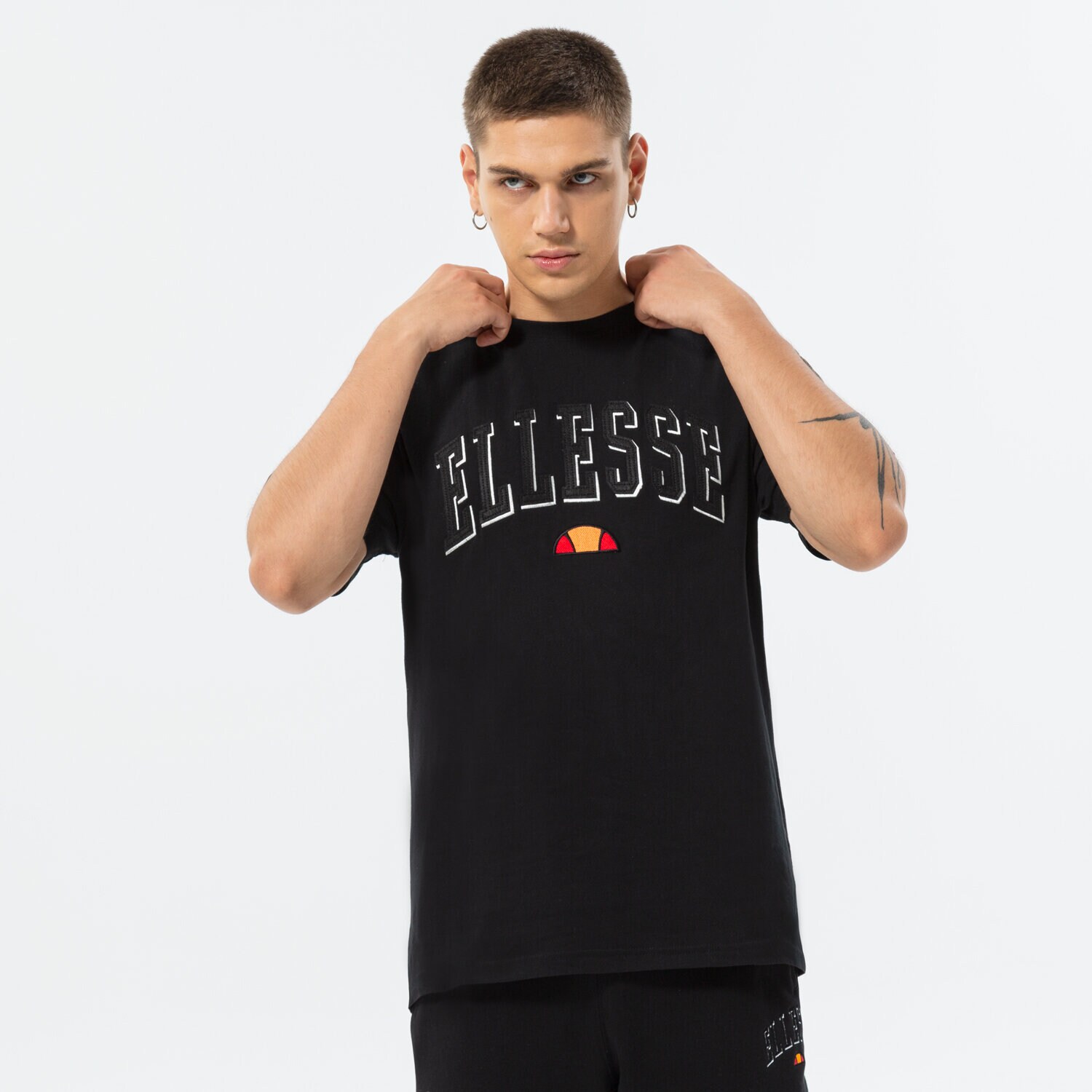 pánské tričko ELLESSE TRIČKO COLUMBIA TEE BLK SHP16225011 ČERNÁ