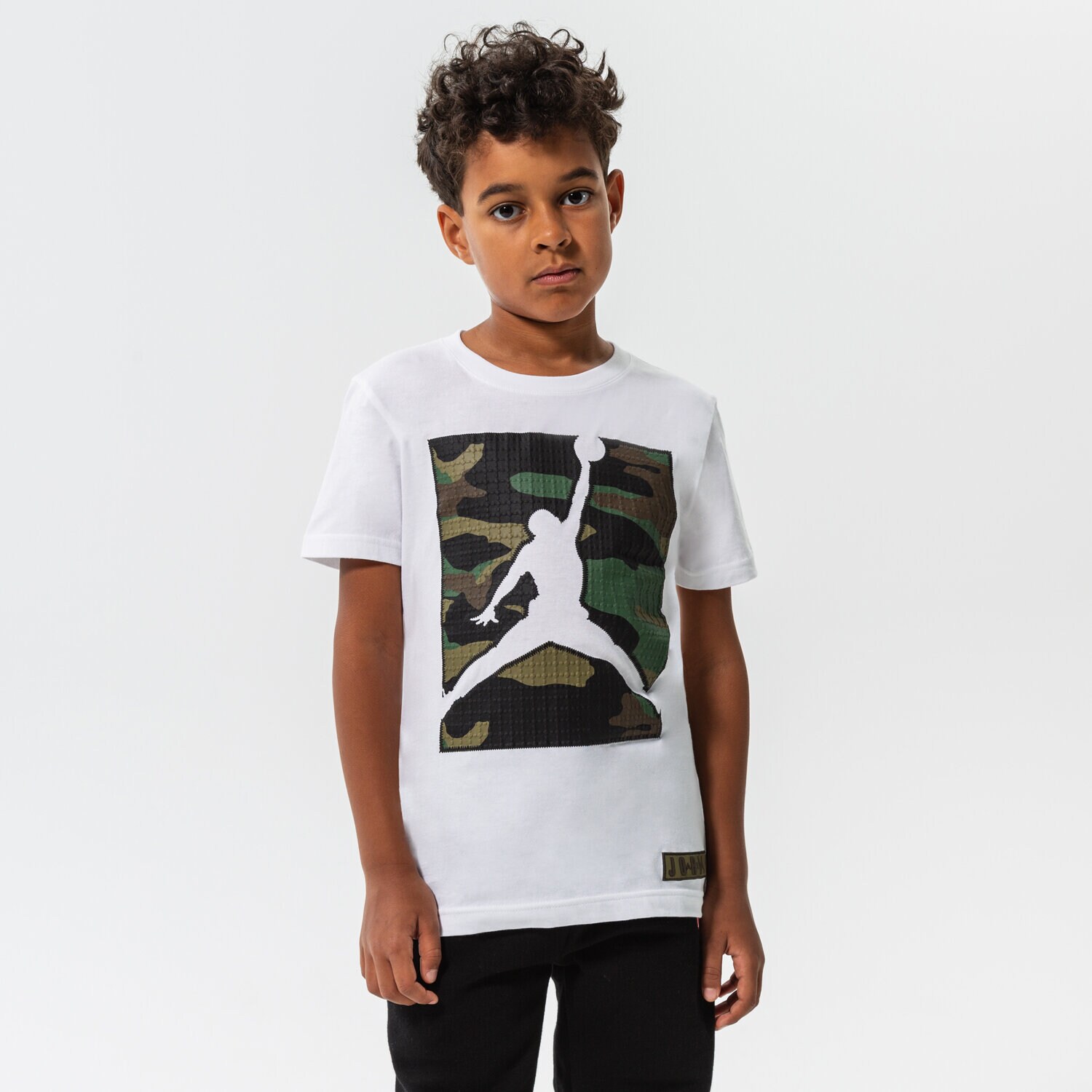 dětské tričko JORDAN TRIČKO JUMPMAN STANDARD ISSUE BOY 95B838-W1X BÍLÁ