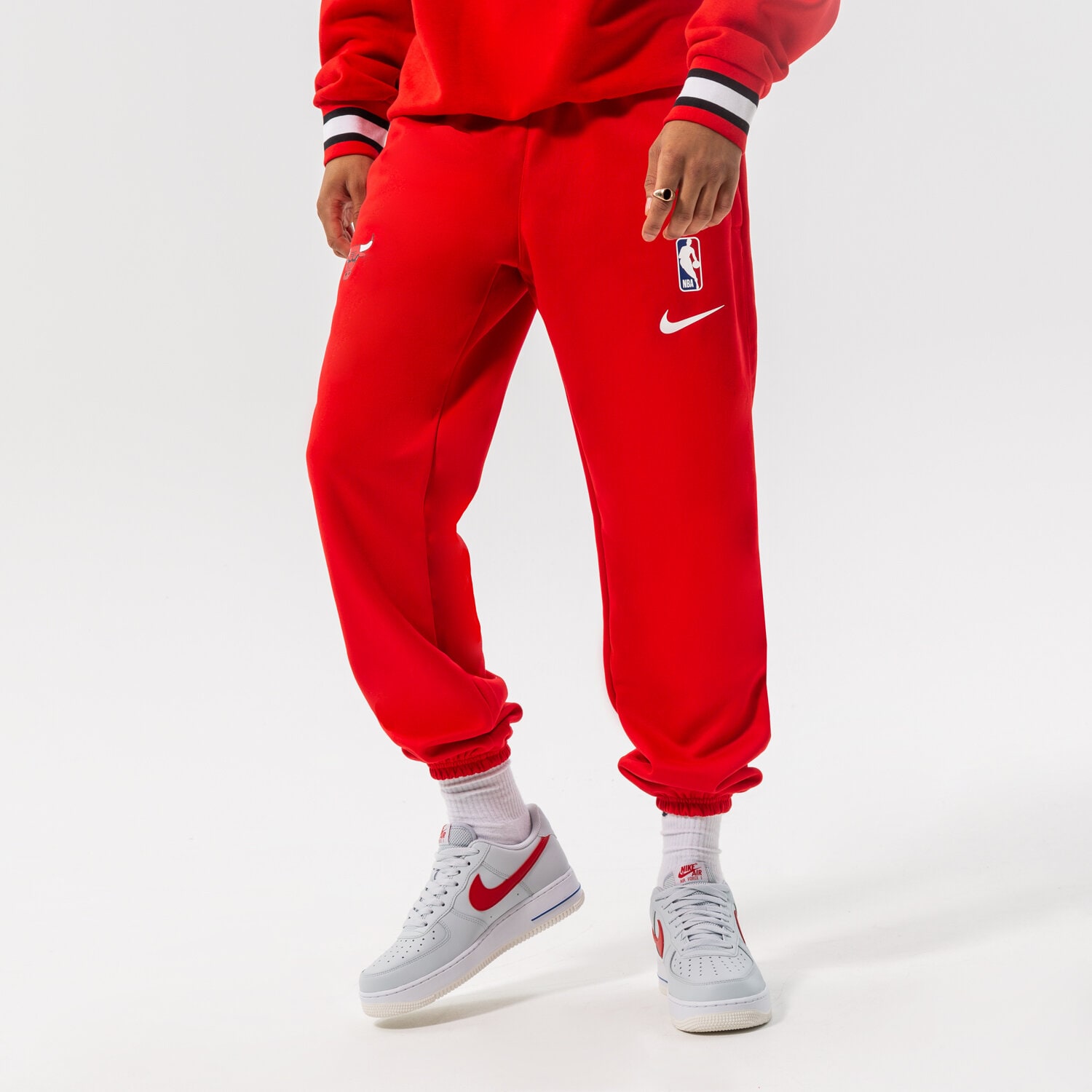 pánské kalhoty NIKE KALHOTY  CHI M NK DF SPOTLIGHT PNT NBA DN8181-657 BORDOVÁ