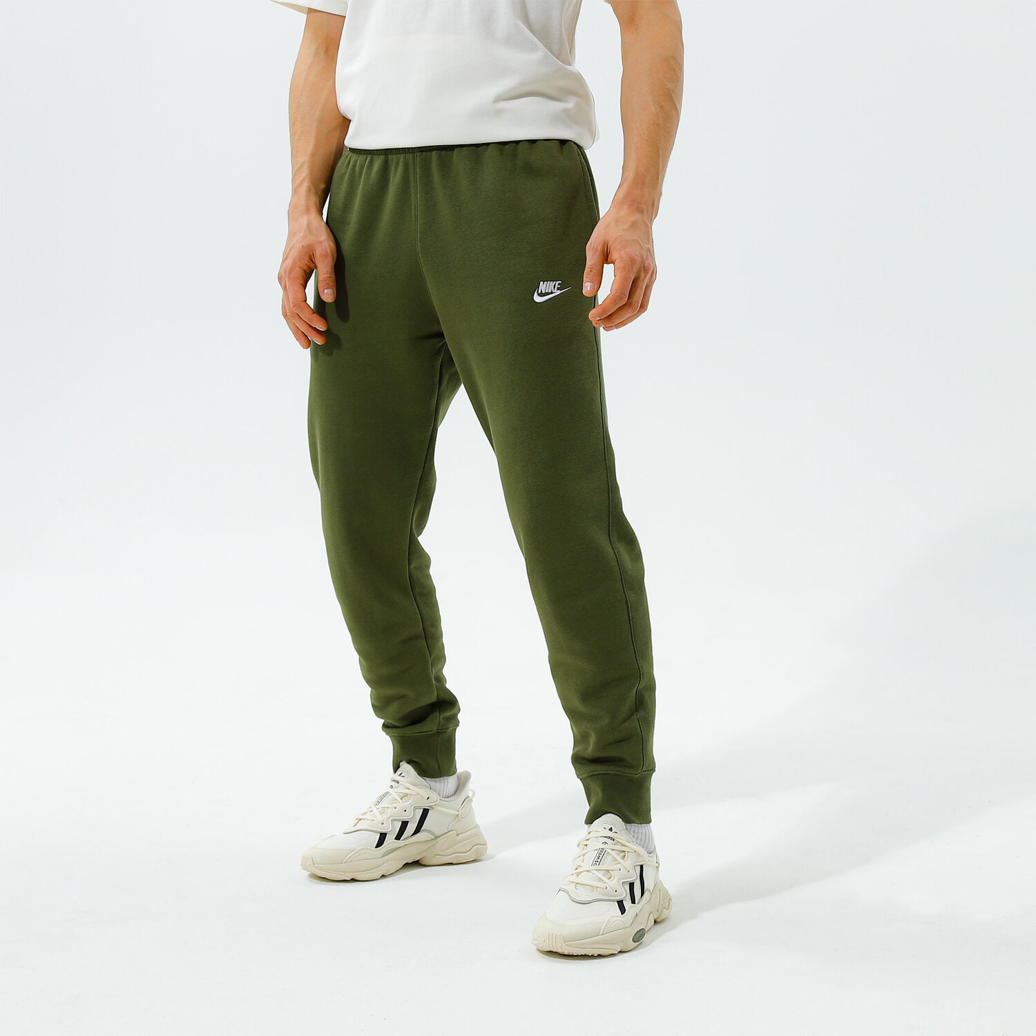 pánské kalhoty NIKE KALHOTY  SPORTSWEAR CLUB FLEECE BV2671-327 KHAKI