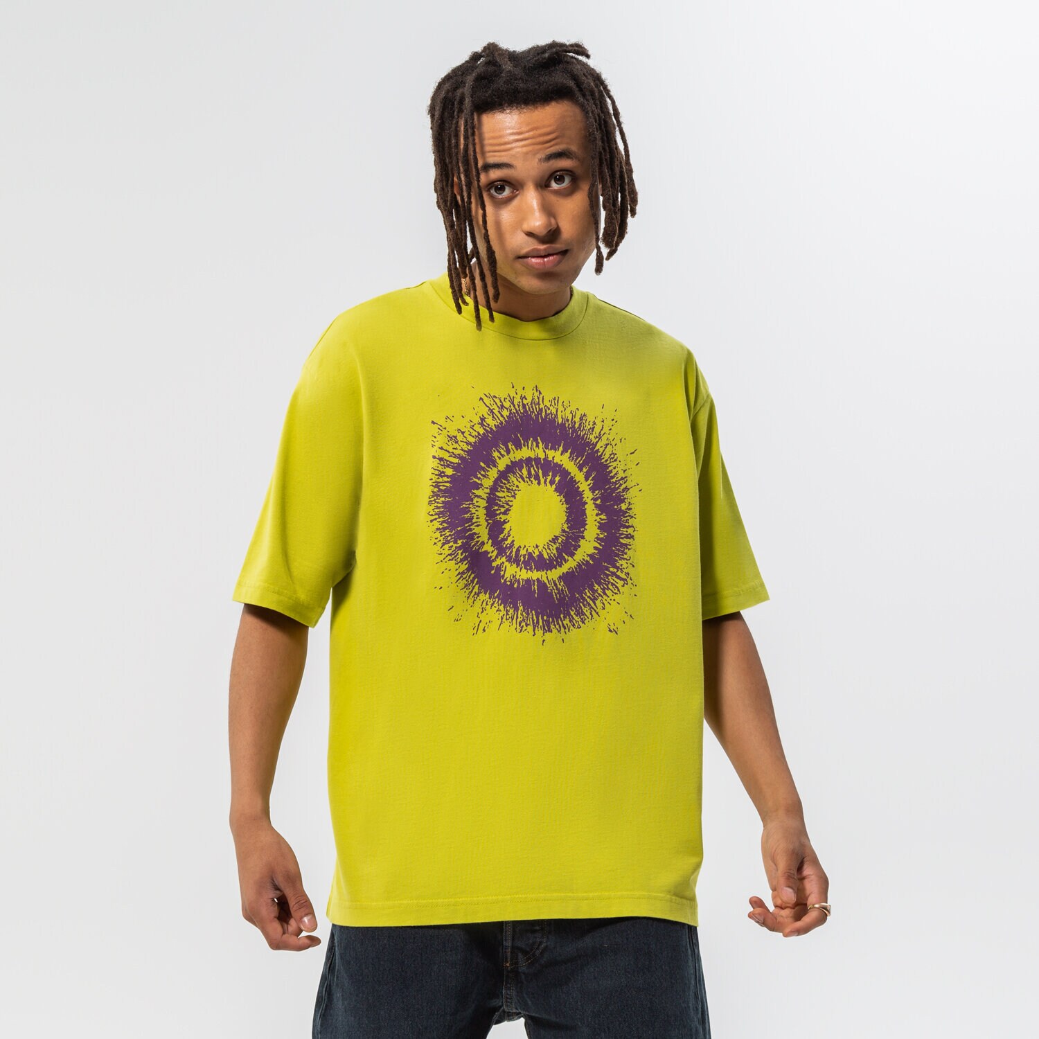 pánské tričko LEVI'S TRIČKO SKATE GRAPHIC BOX TEE A1005-0007 ŽLUTÁ