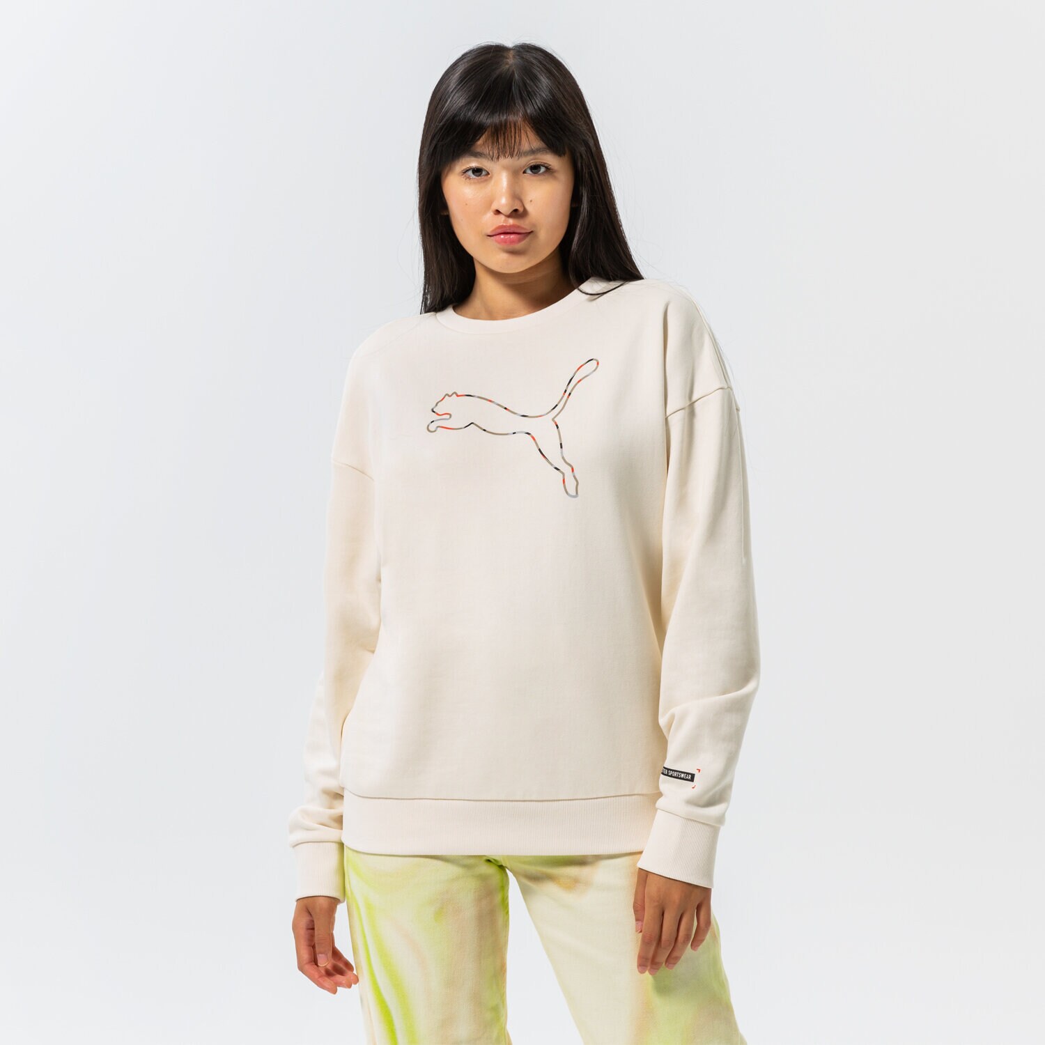 dámská mikina PUMA MIKINA BETTER CREW FL 670035 99 BÍLÁ