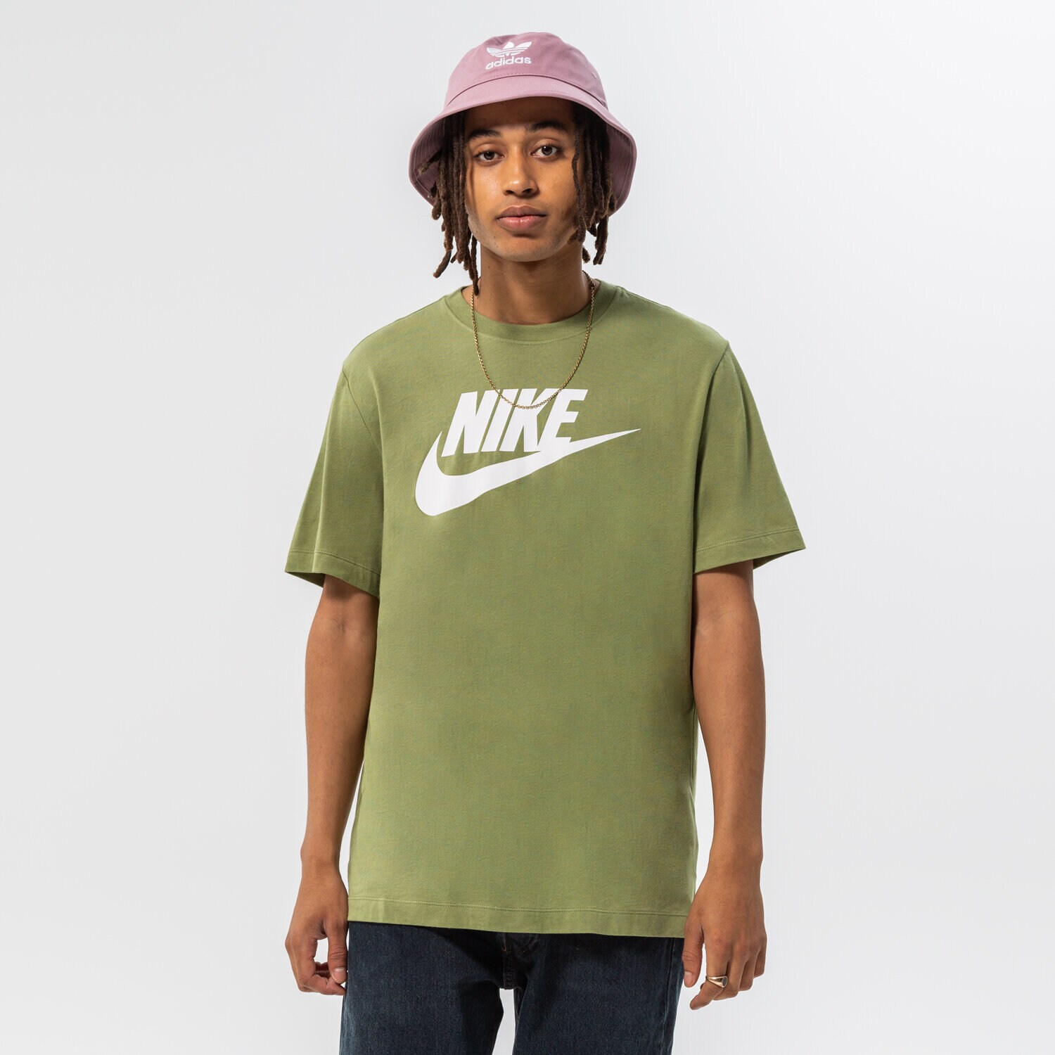pánské tričko NIKE TRIČKO NIKE SPORTSWEAR AR5004-334 KHAKI
