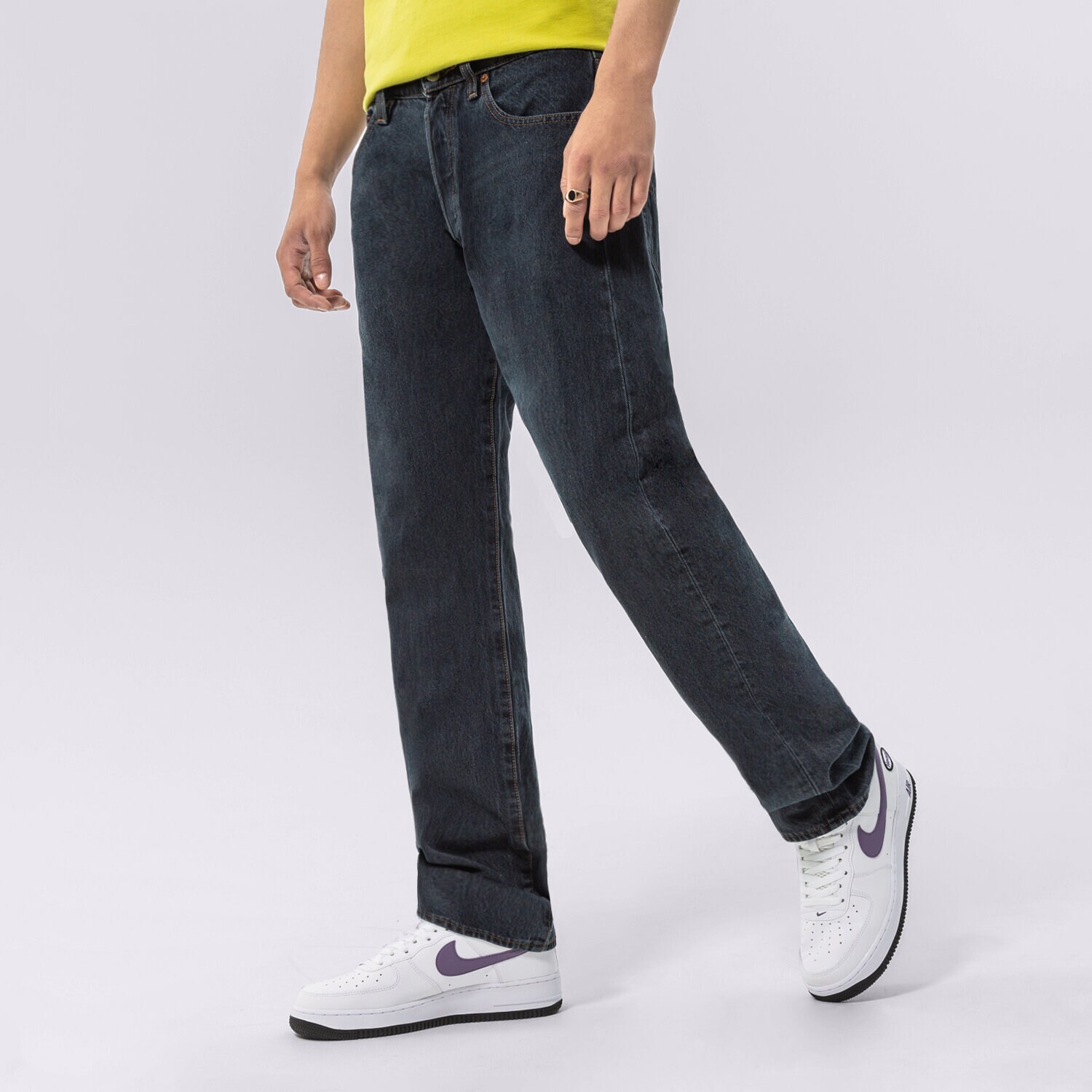 pánské kalhoty LEVI'S KALHOTY  SKATEBOARDING 501 59692-0029 ČERNÁ