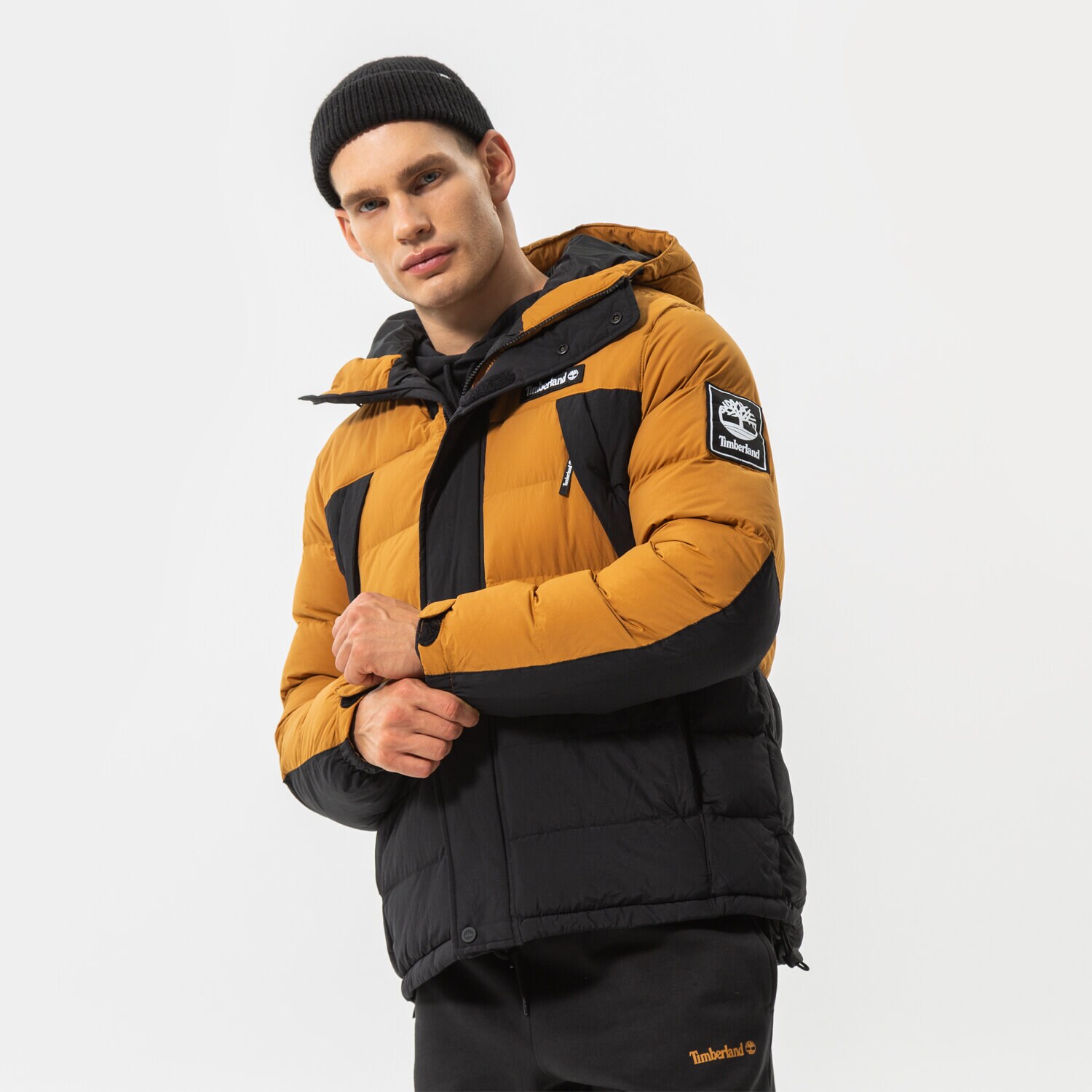 pánská zimní bunda TIMBERLAND BUNDA ZIMNÍ WHEAT BOOT/BLACK TB0A2AEBP571 ČERNÁ