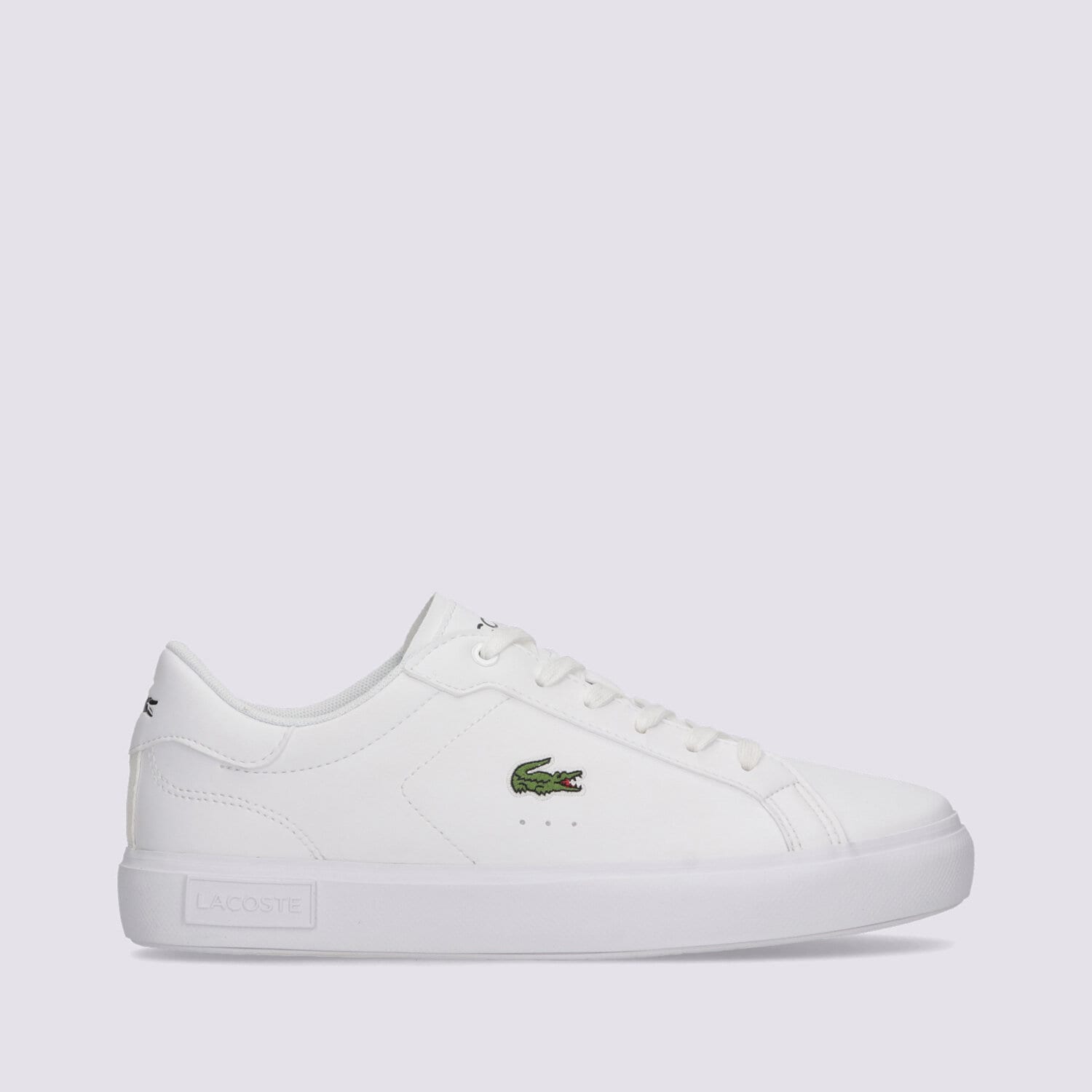 dětské tenisky LACOSTE POWERCOURT 0721 1 SUJ 741SUJ001421G BÍLÁ