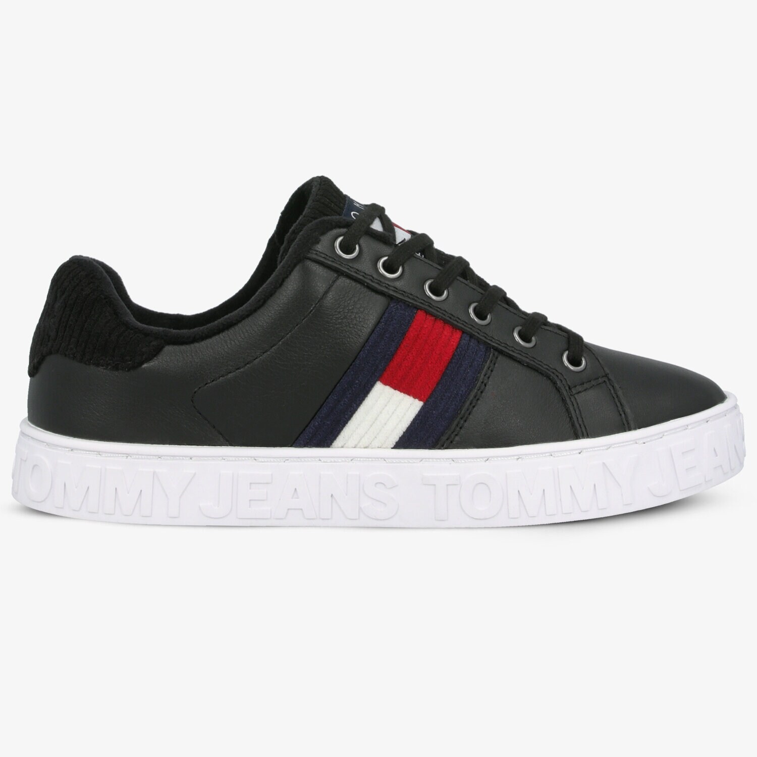 dámské tenisky TOMMY HILFIGER COOL WARM LINED SNEAKER EN0EN00642BDS ČERNÁ