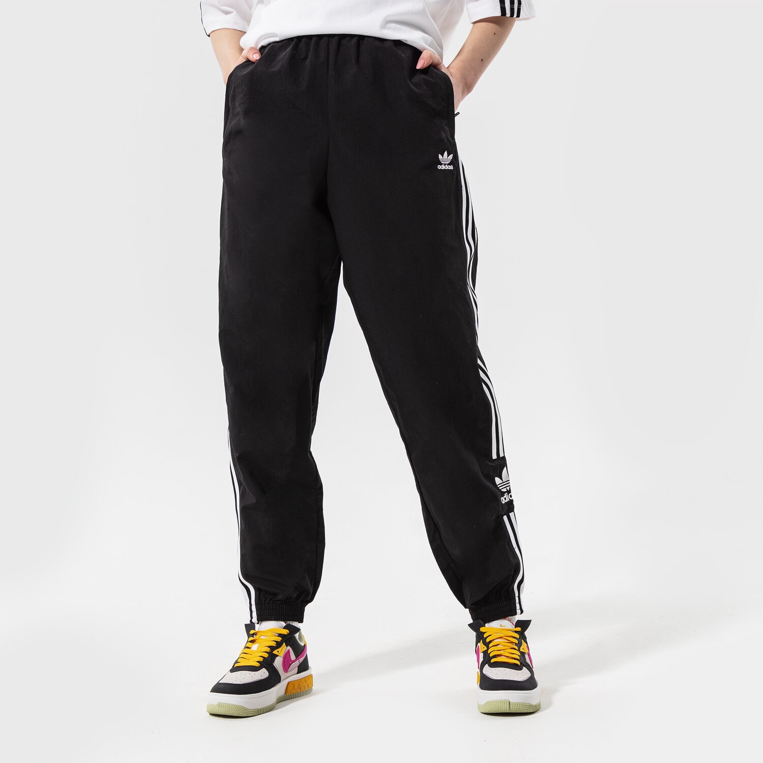 dámské kalhoty ADIDAS KALHOTY  TRACK PANTS H20547 ČERNÁ