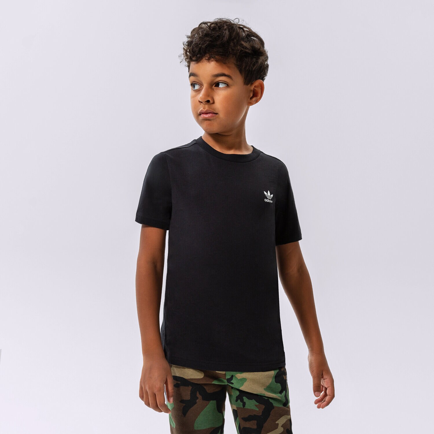 dětské tričko ADIDAS TRIČKO GIRL HK0401 ČERNÁ