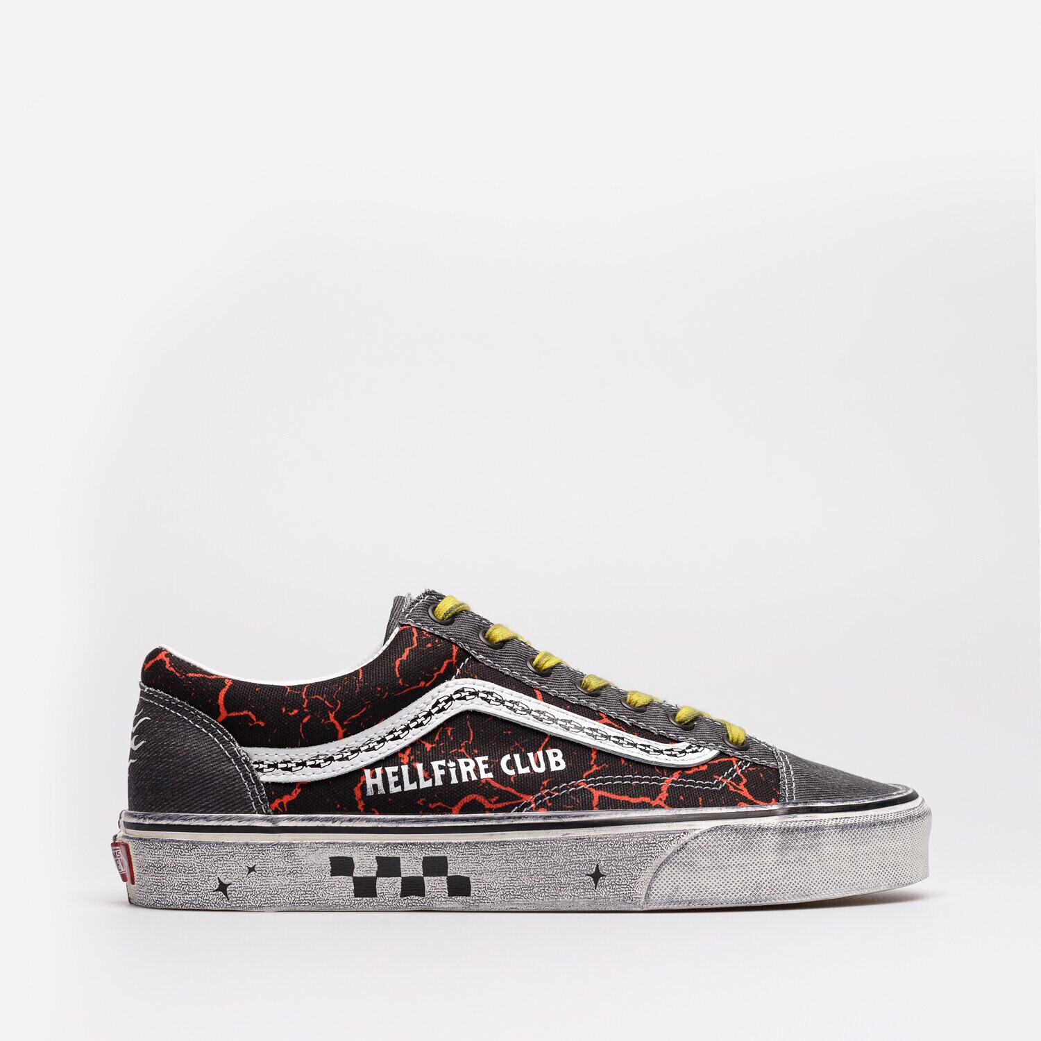 pánské skate boty (skateboardové) VANS UA STYLE 36 VN0A3DZ3Y091 ČERNÁ