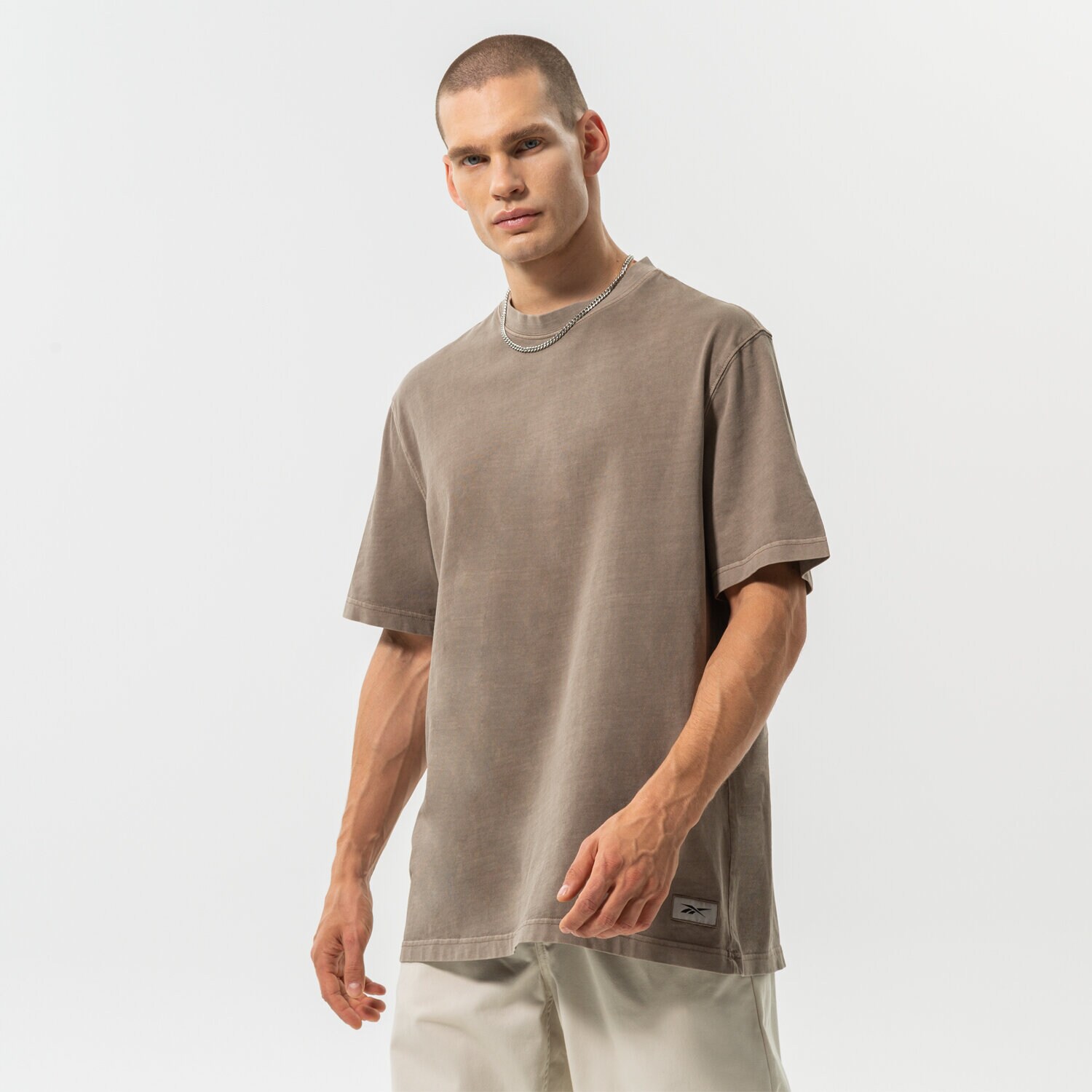 pánské tričko REEBOK TRIČKO CLASSIC NATURAL DYE TEE HM5359 HNĚDÁ