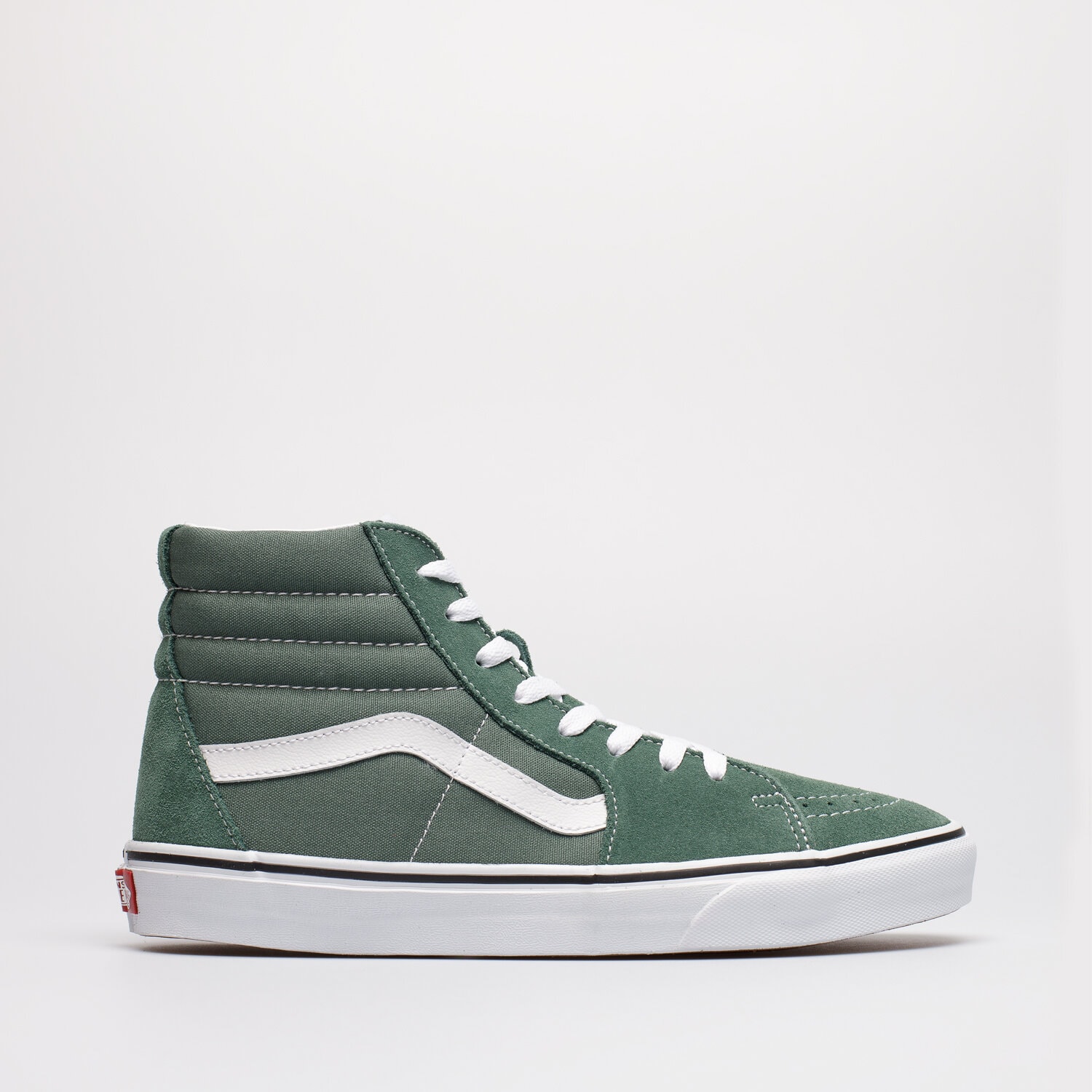 pánské skate boty (skateboardové) VANS SK8 HI VN0A7Q5NYQW1 ZELENÁ