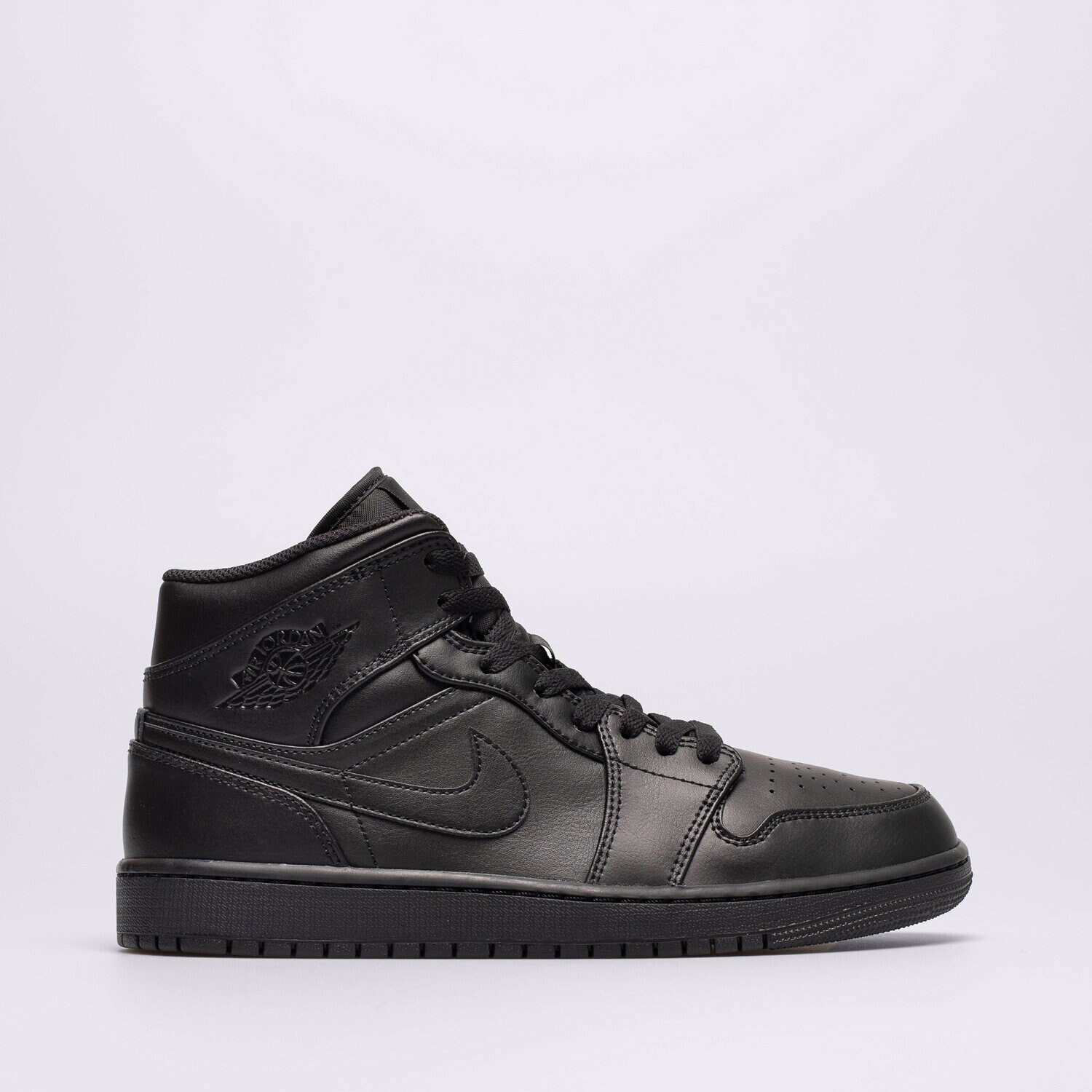 pánské tenisky AIR JORDAN 1 MID  554724-093 ČERNÁ
