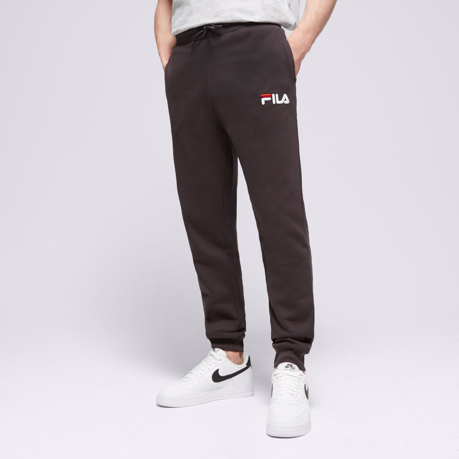 pánské kalhoty FILA KALHOTY  JAKEY TK119176013 ŠEDÁ