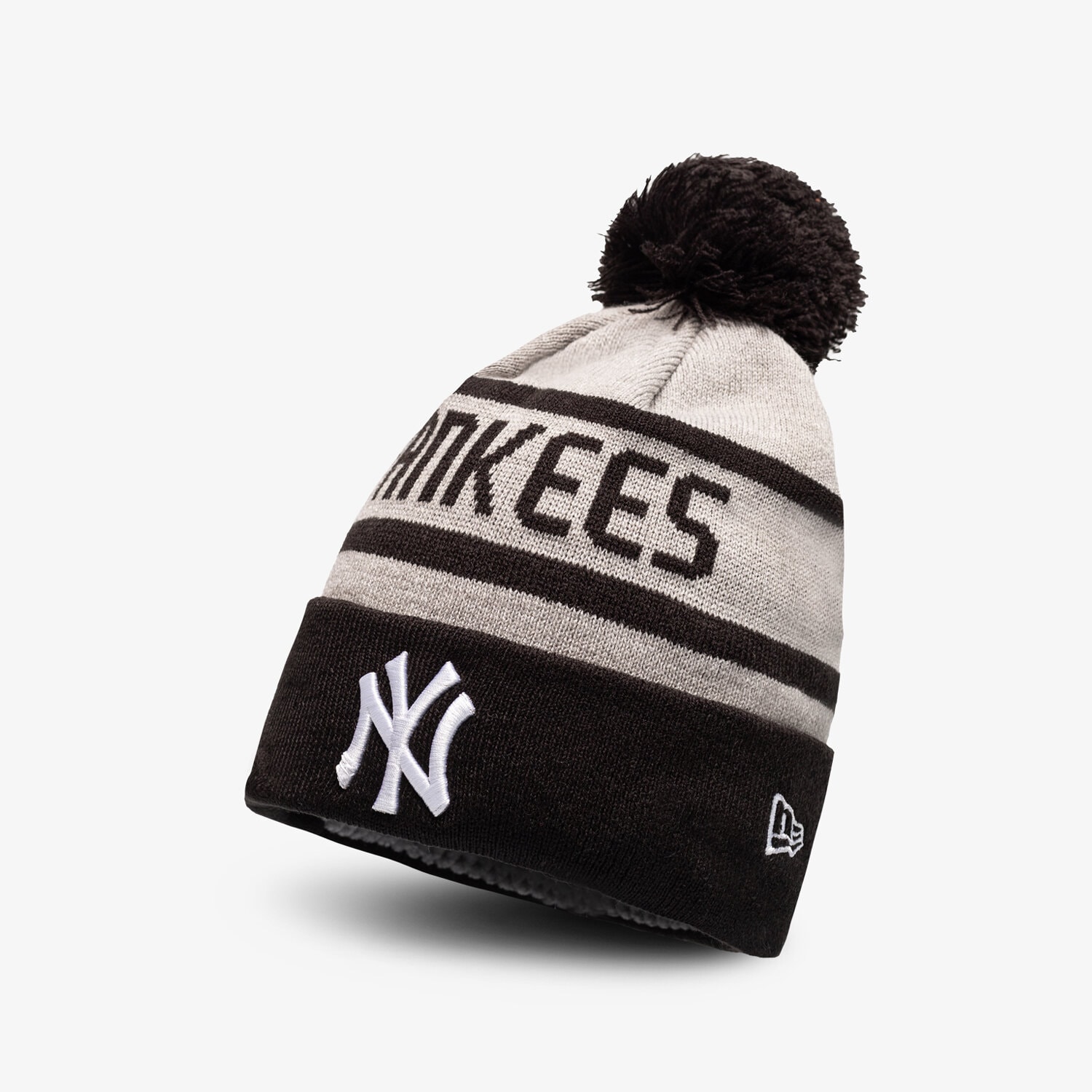 pánská čepice NEW ERA ČEPICE JAKE BEANIE NYY GRH NEW YORK YANKEES HGROTC 60285002 ŠEDÁ