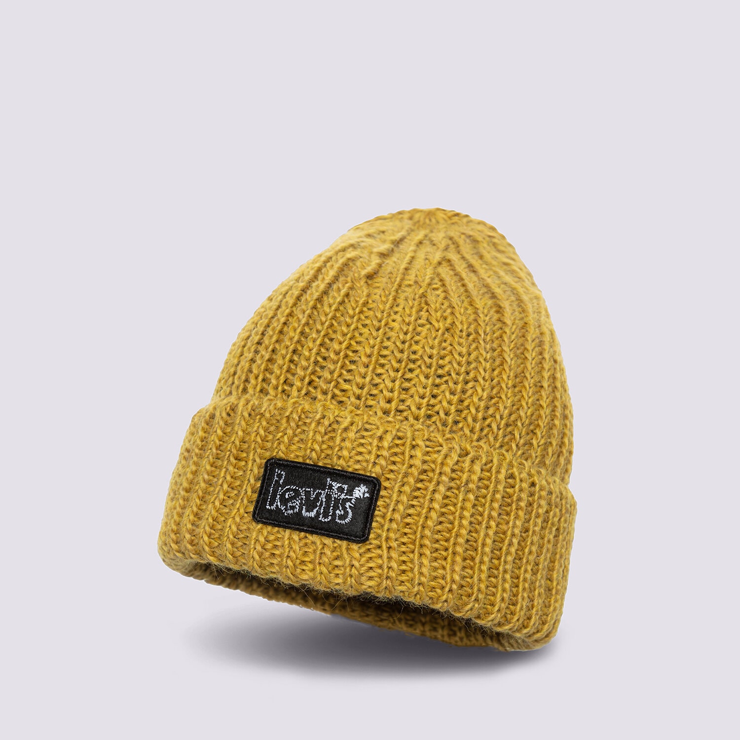 dětská čepice LEVI'S ČEPICE CHUNKY BEANIE D7257-0006 ŽLUTÁ