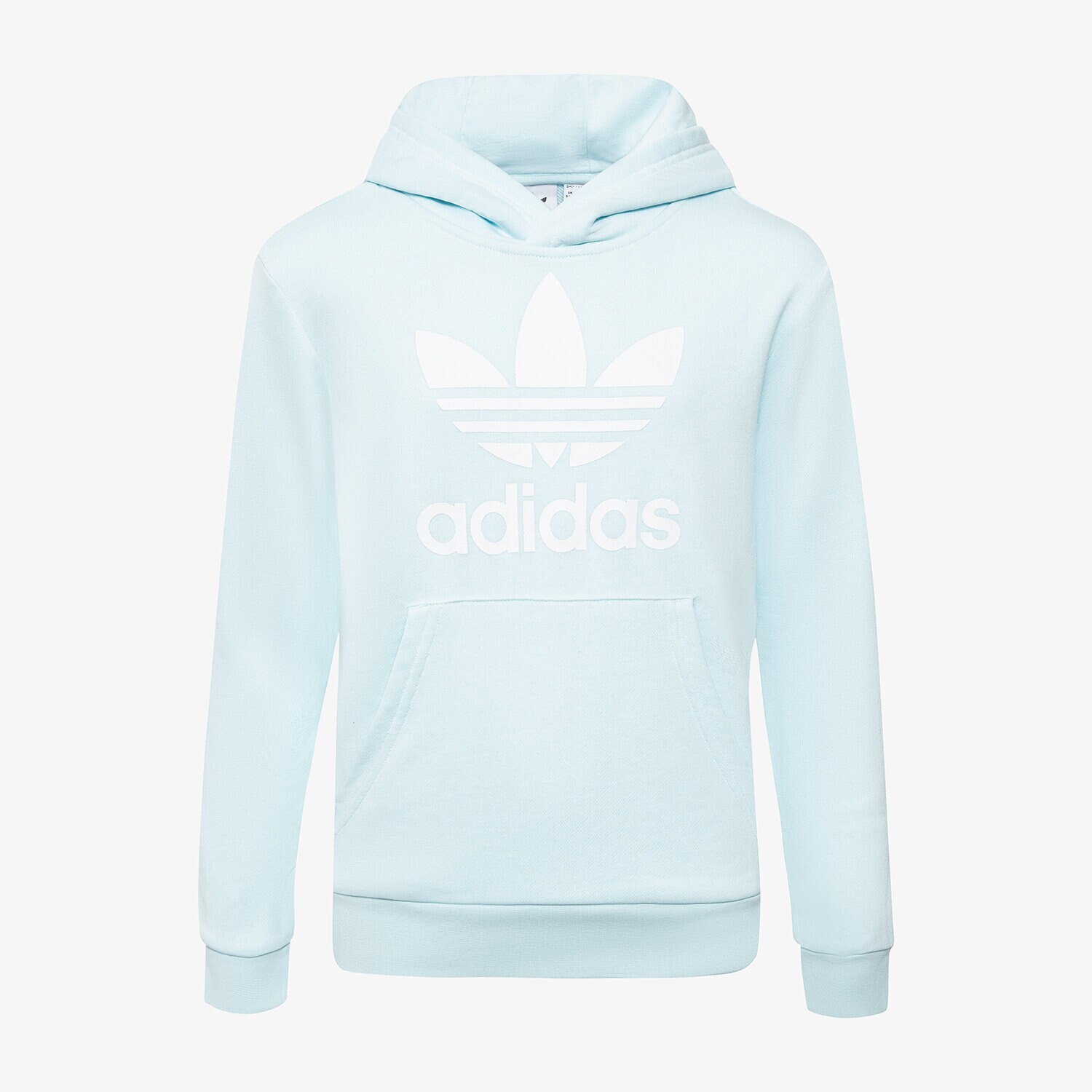 dětská mikina ADIDAS MIKINA S KAPUCÍ TREFOIL HOODIE BOY HS8867 MODRÁ