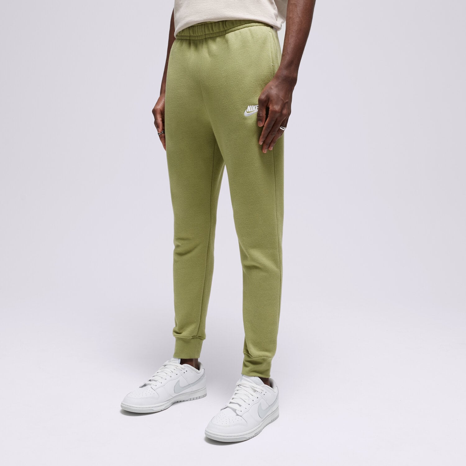 pánské kalhoty NIKE KALHOTY  SPORTSWEAR CLUB FLEECE BV2671-334 KHAKI