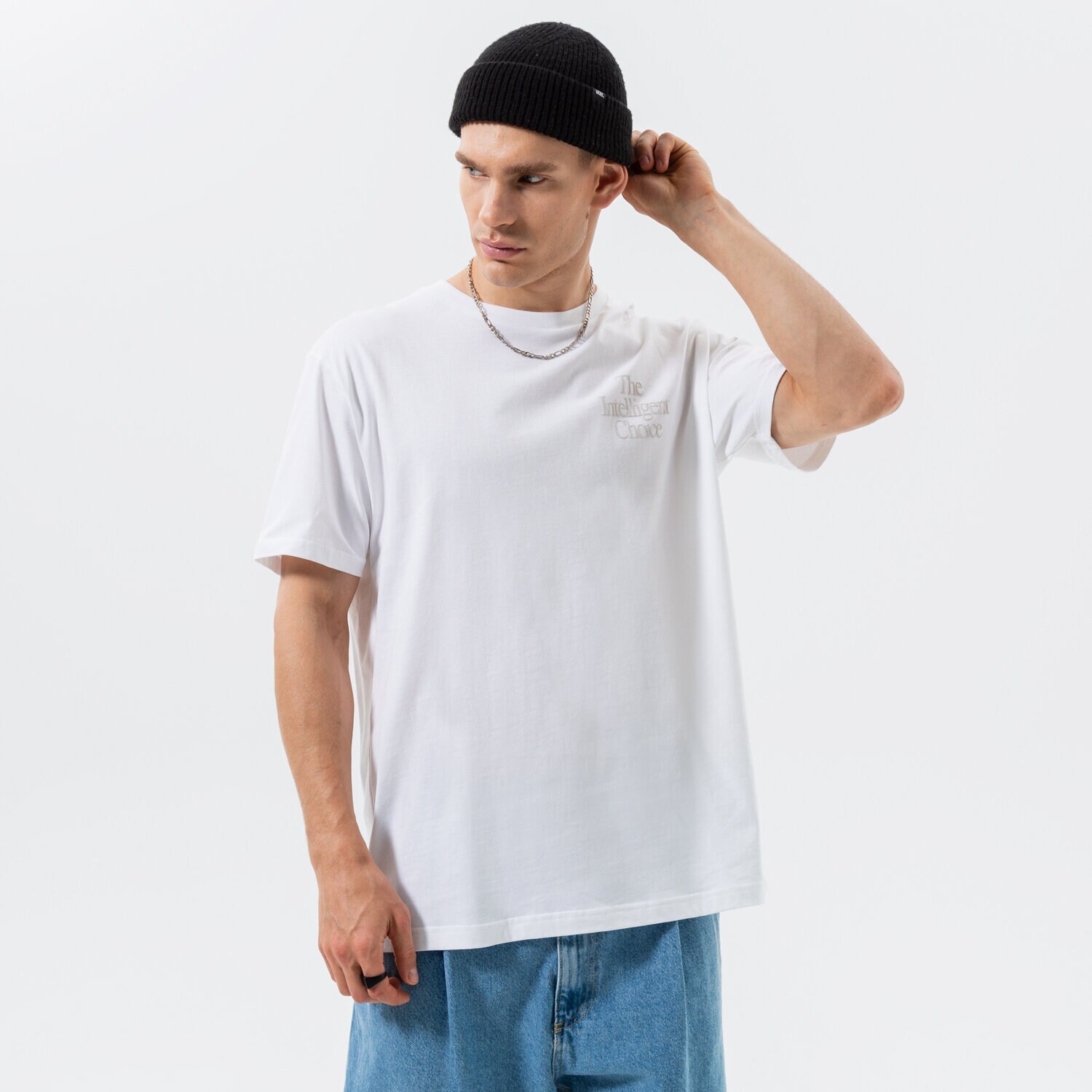 pánské tričko NEW BALANCE TRIČKO ATHLETICS INTELLIGENT CHOICE MT23502WT BÍLÁ