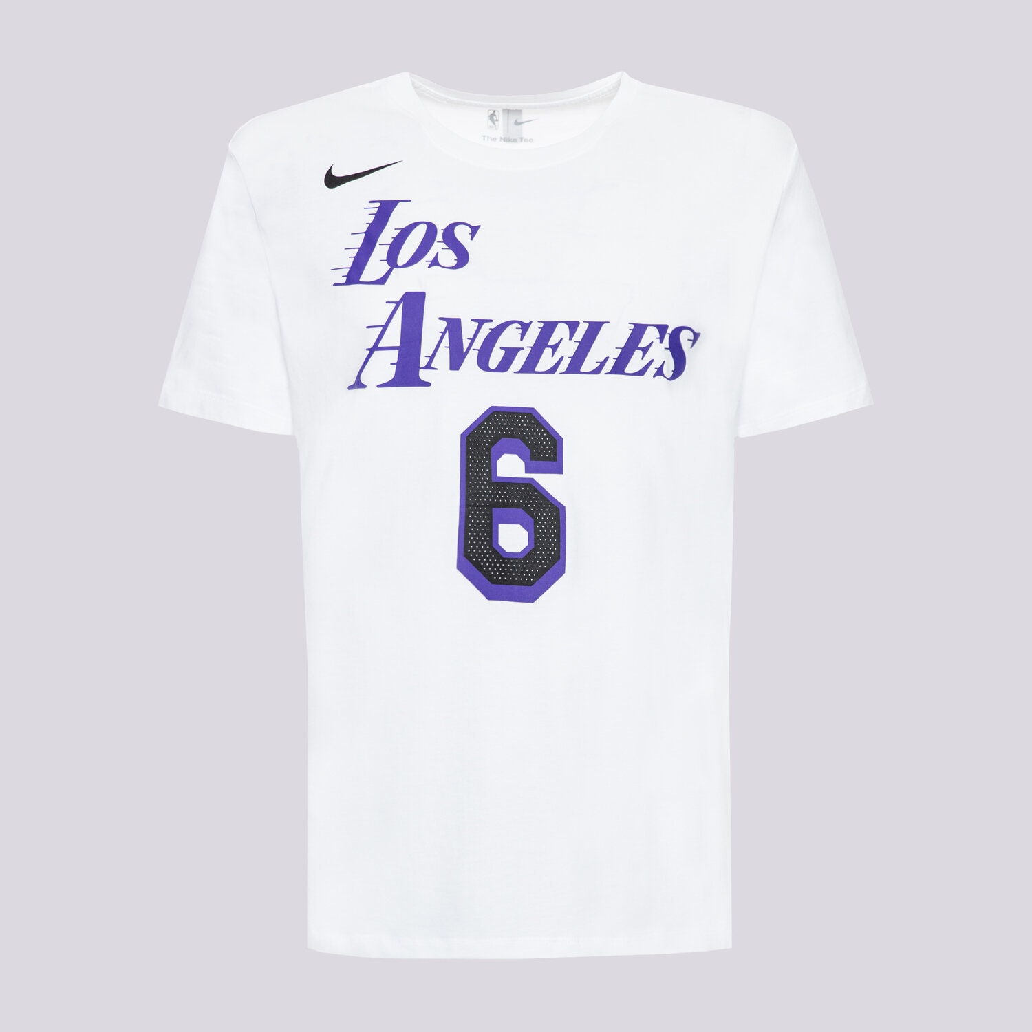 pánské tričko NIKE TRIČKO LAL M NK ES CE NN TEE NBA DV5993-100 BÍLÁ