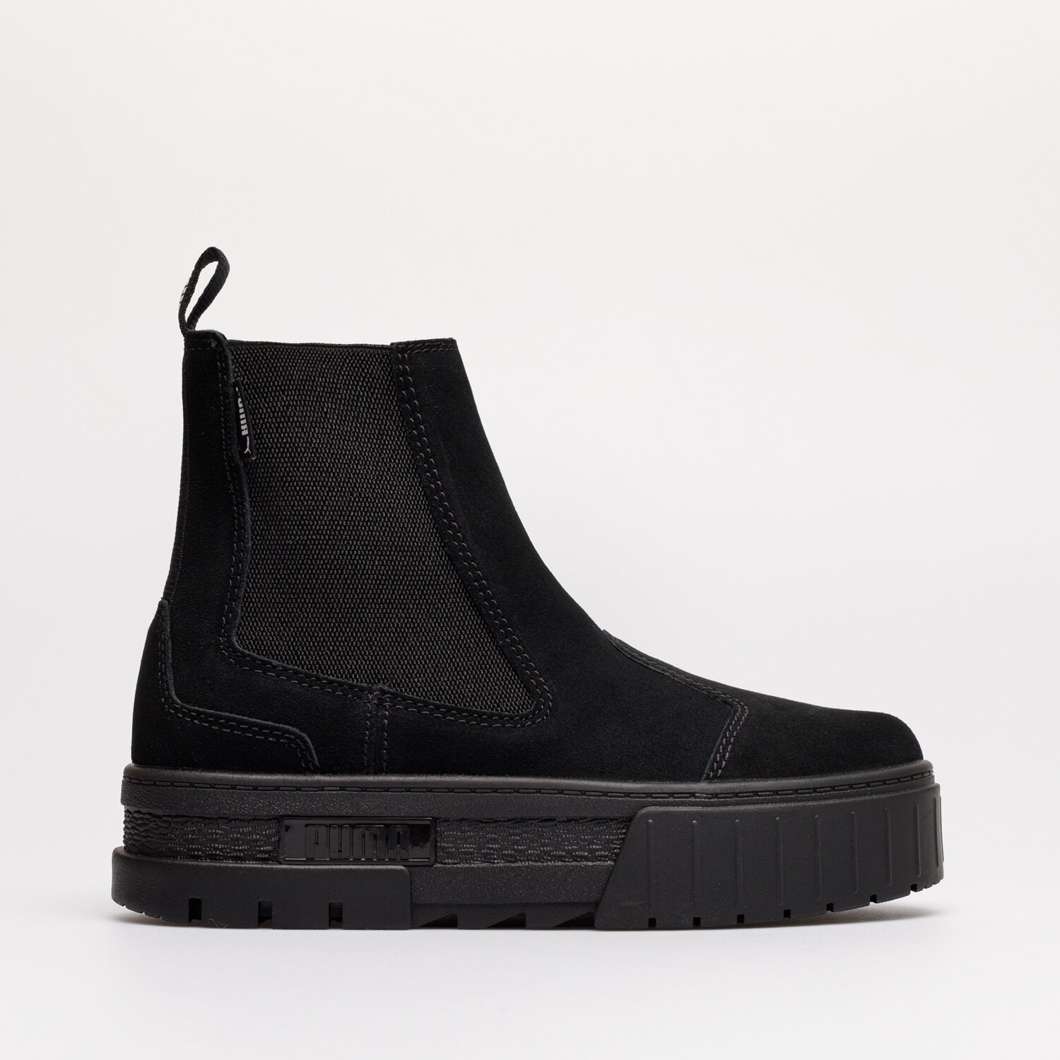 dámské boty casual PUMA MAYZE CHELSEA SUEDE WN'S 38282901 ČERNÁ