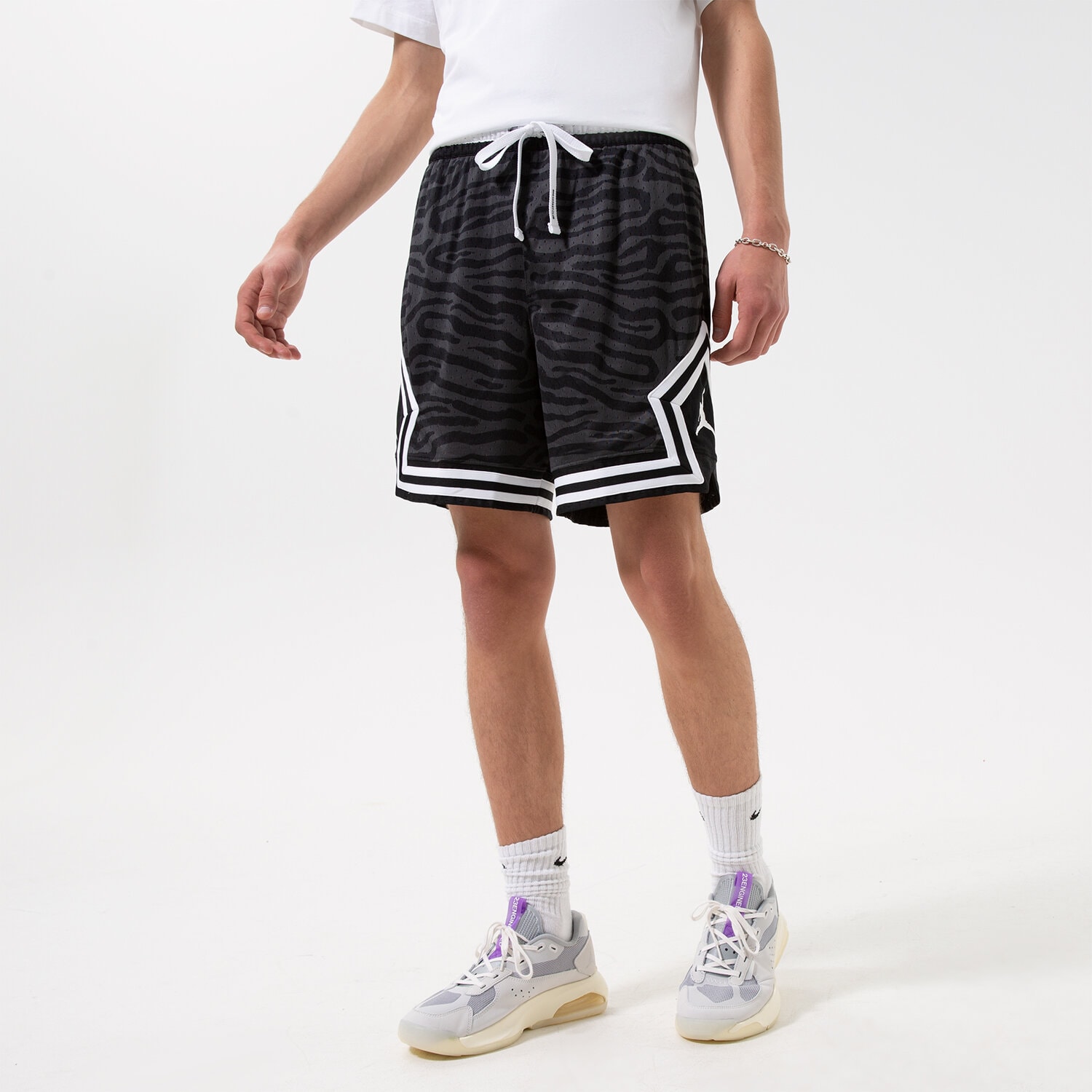pánské kraťasy JORDAN  ŠORTKY  DRI-FIT SPORT BREAKFAST CLUB DM2818-010 ČERNÁ